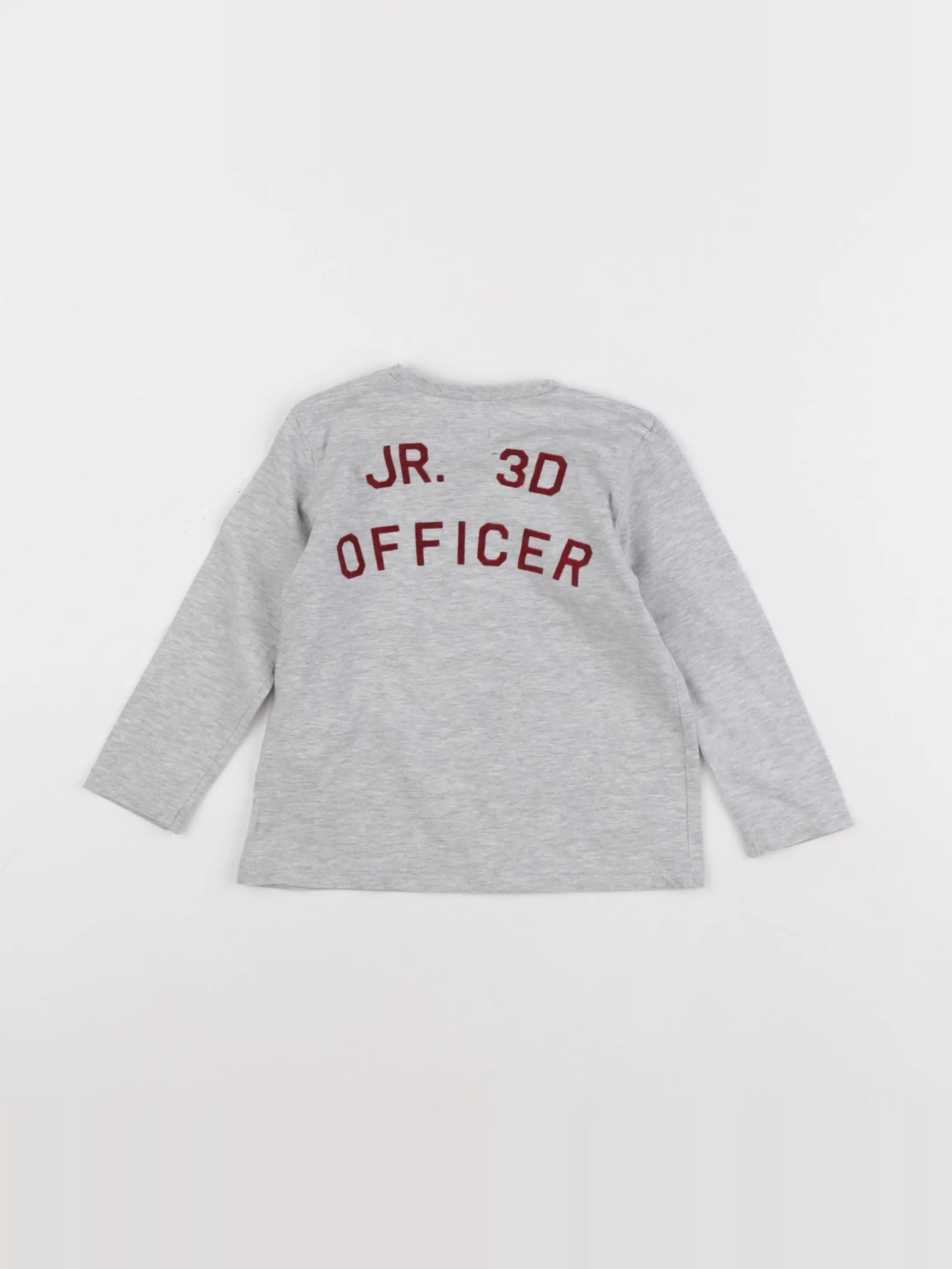 IKKS - tee-shirt gris - 18 mois