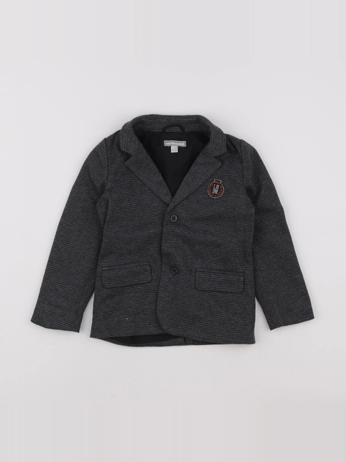 Vertbaudet - veste gris - 4 ans