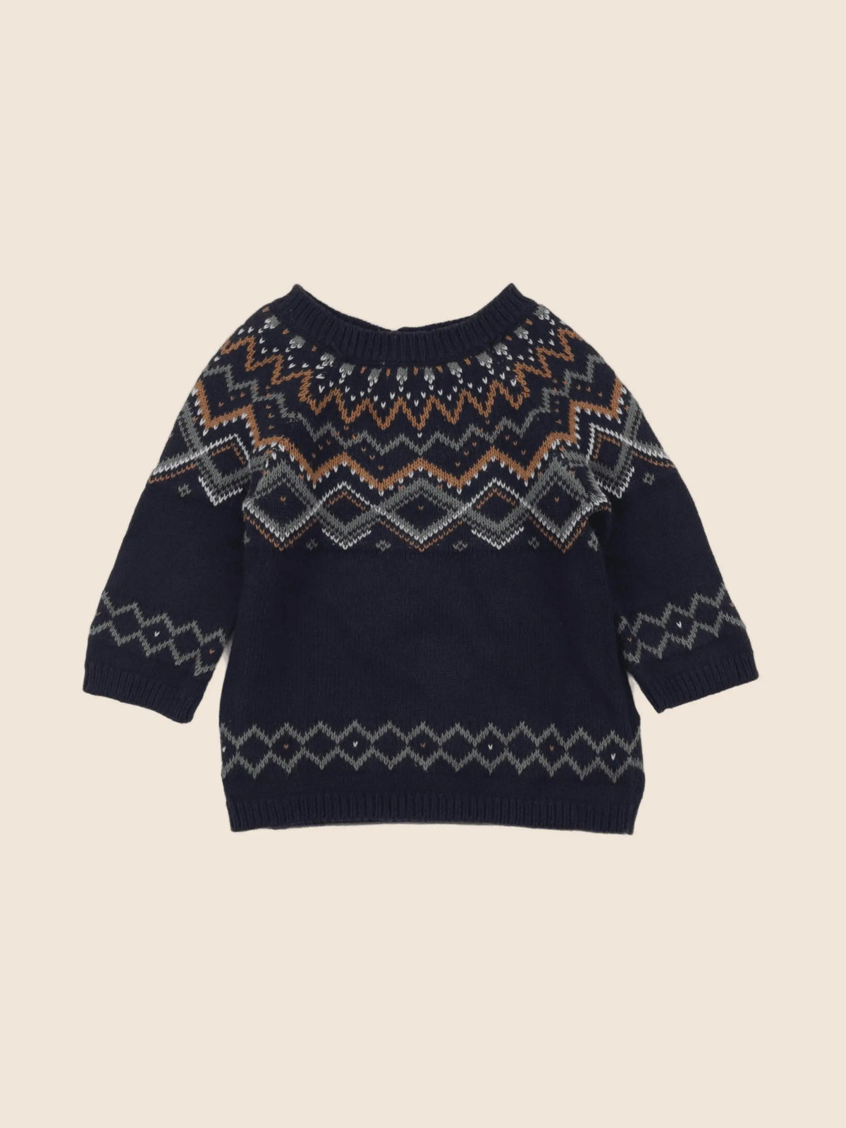 Vertbaudet - robe multicolore - 12 mois
