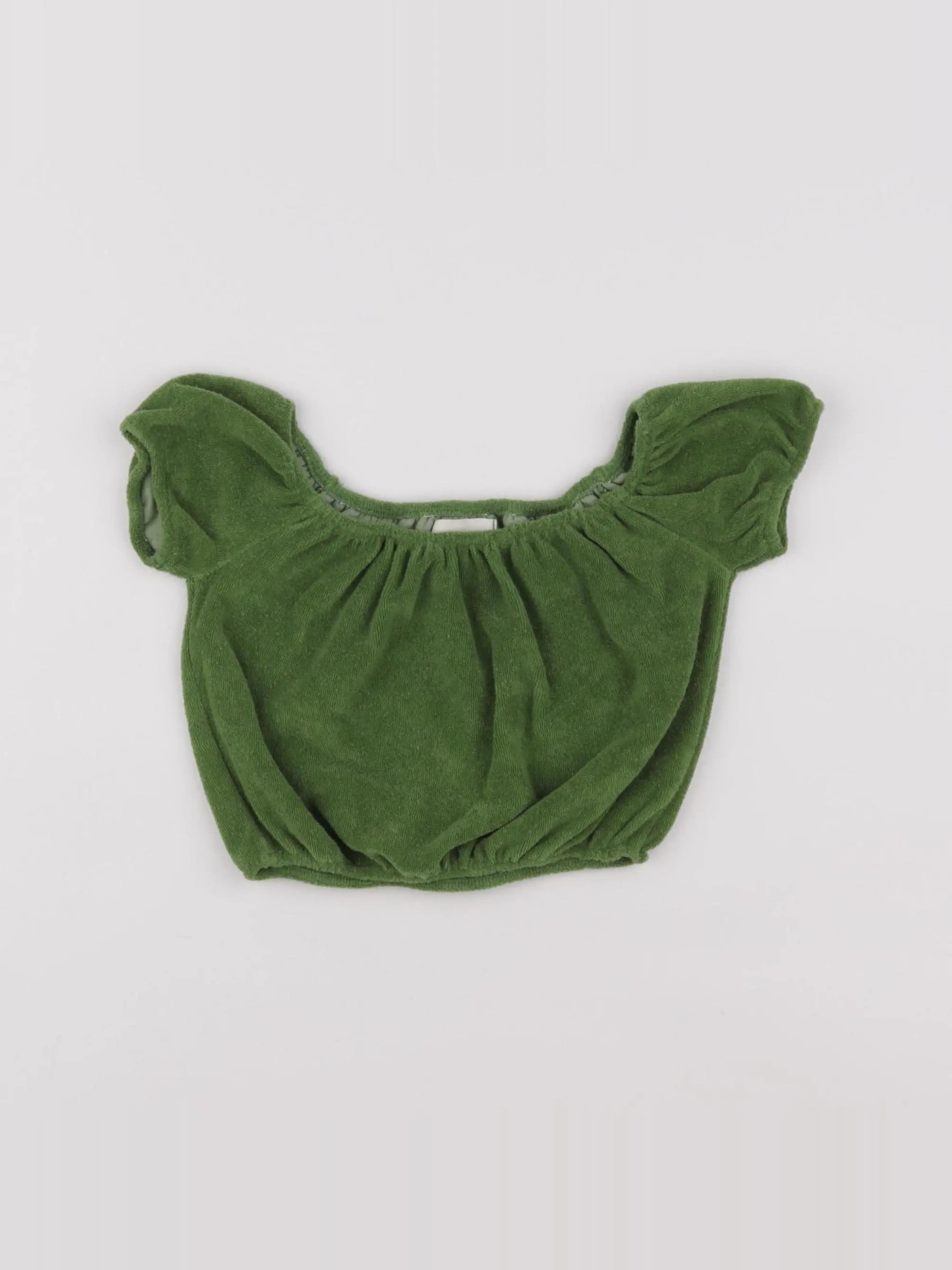 We are kids - tee-shirt éponge vert - 18/24 mois