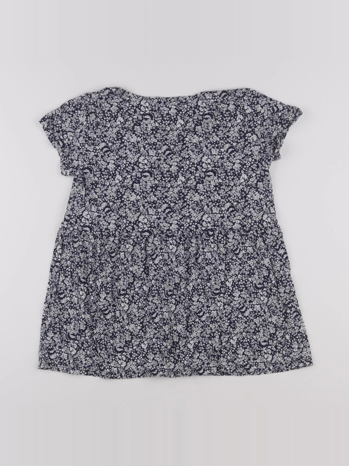 Vertbaudet - tee-shirt grossesse bleu, blanc - 34 à 36