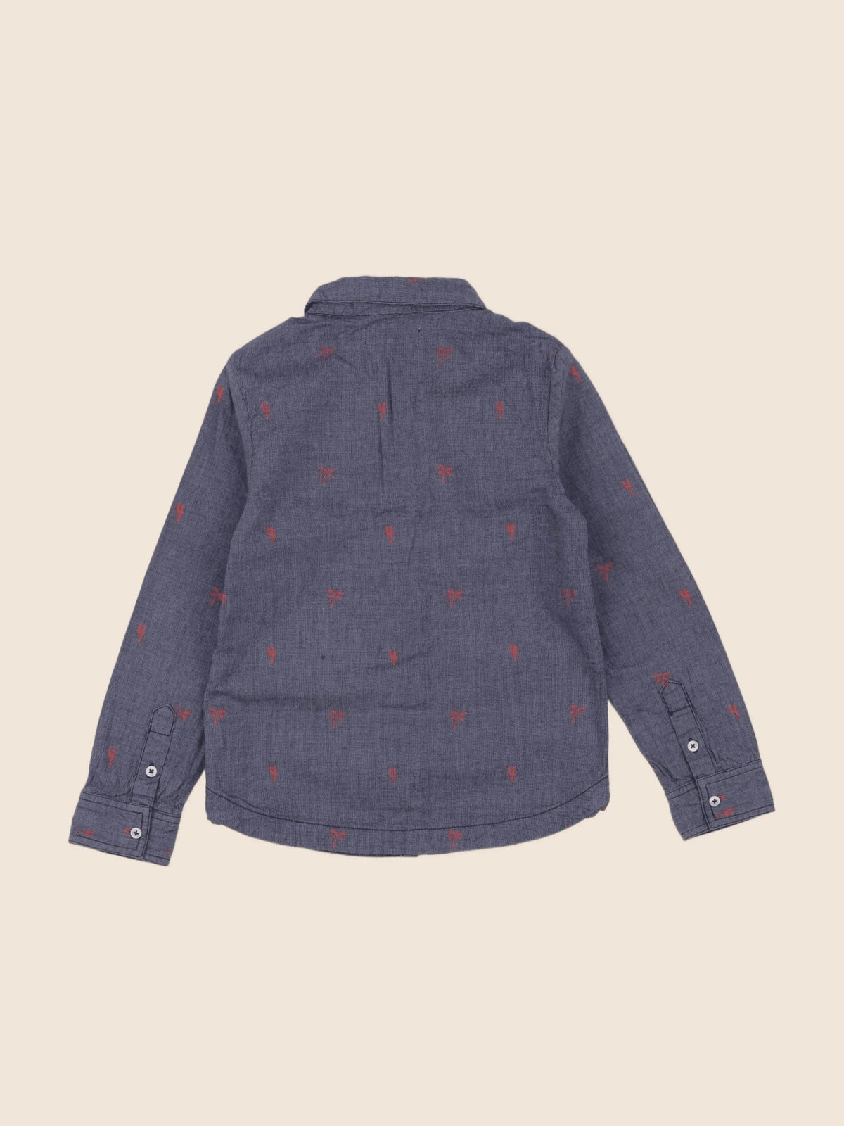 Galeries Lafayette - chemise bleu - 6 ans