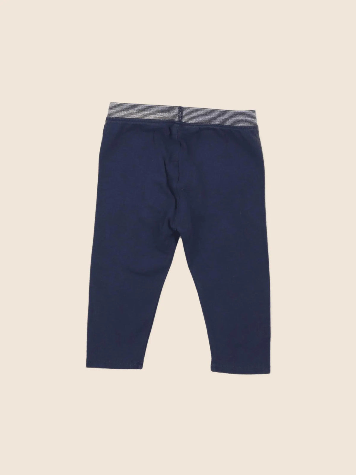 Vertbaudet - legging bleu - 12 mois