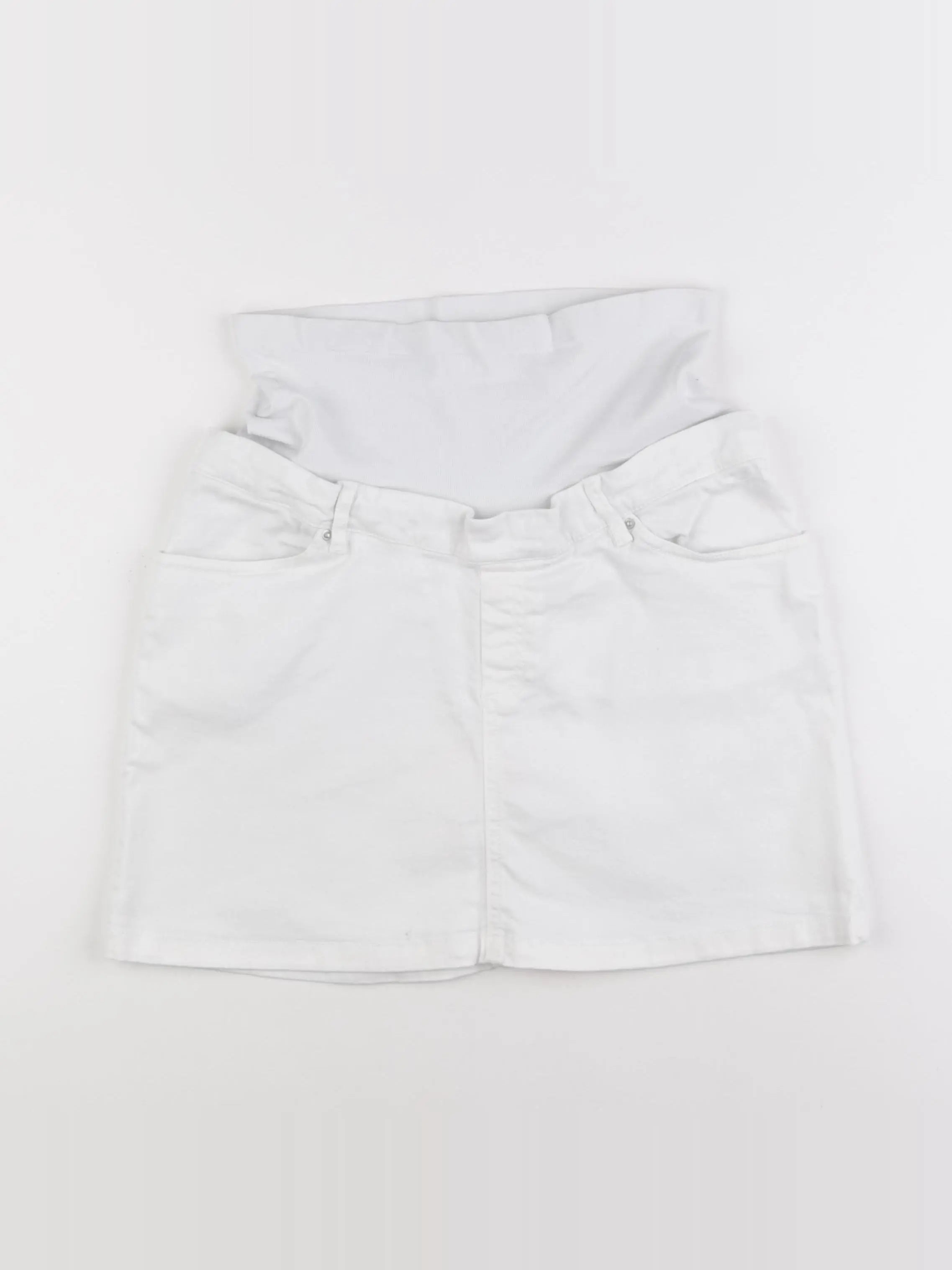 Envie de fraise - jupe grossesse blanc - 40