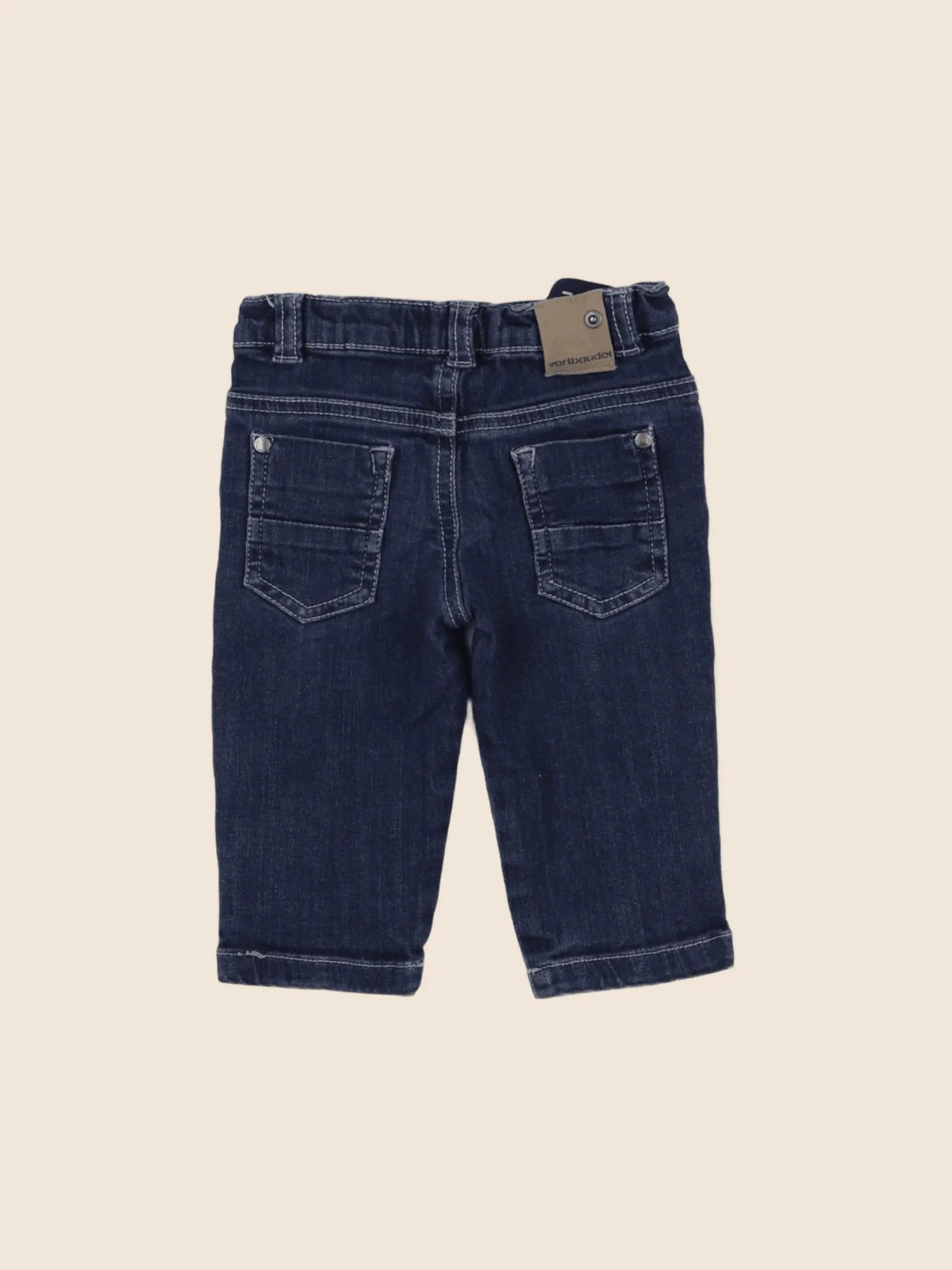 Vertbaudet - short bleu - 9 mois
