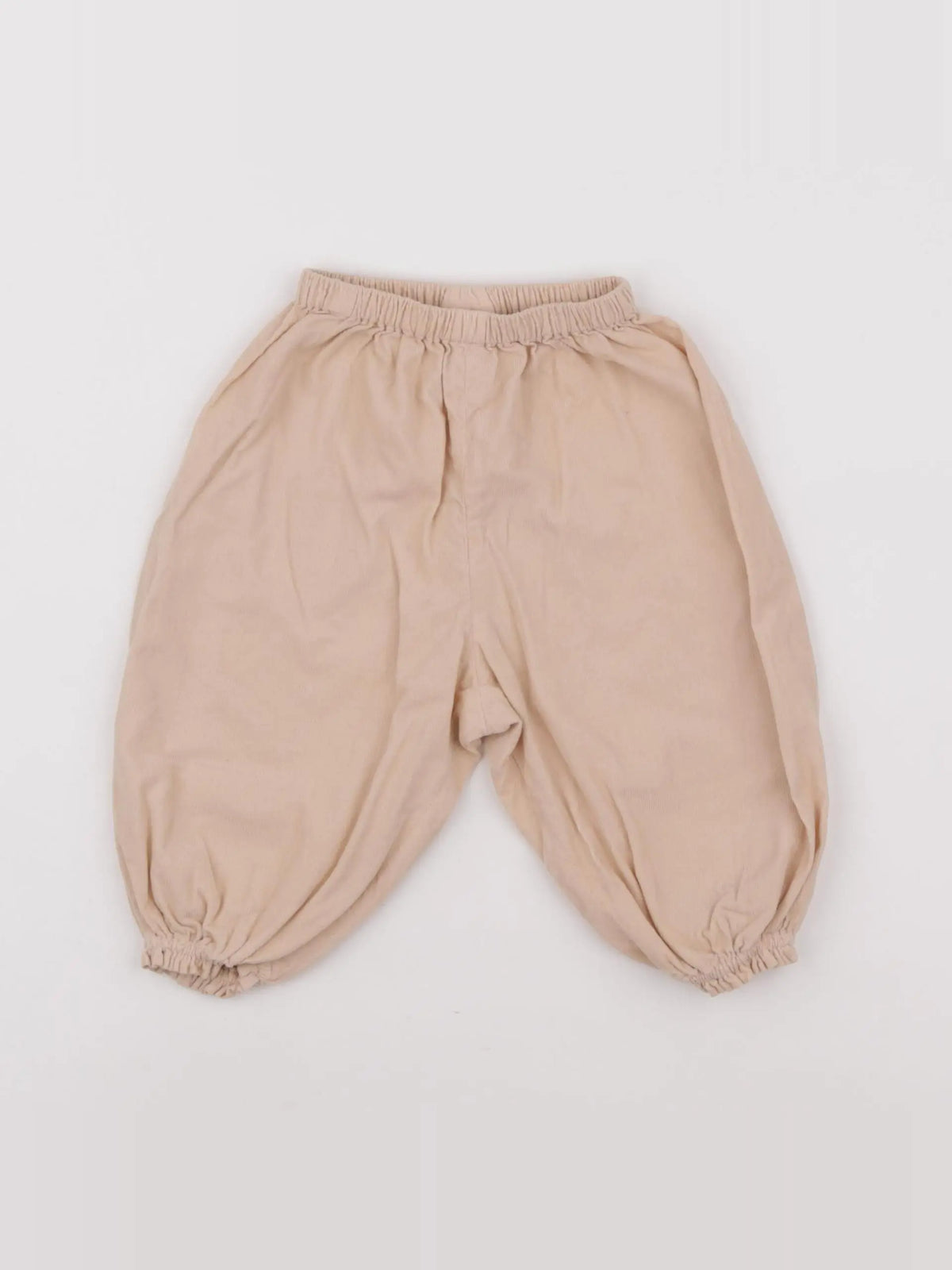 Bonton - sarouel beige - 12 mois