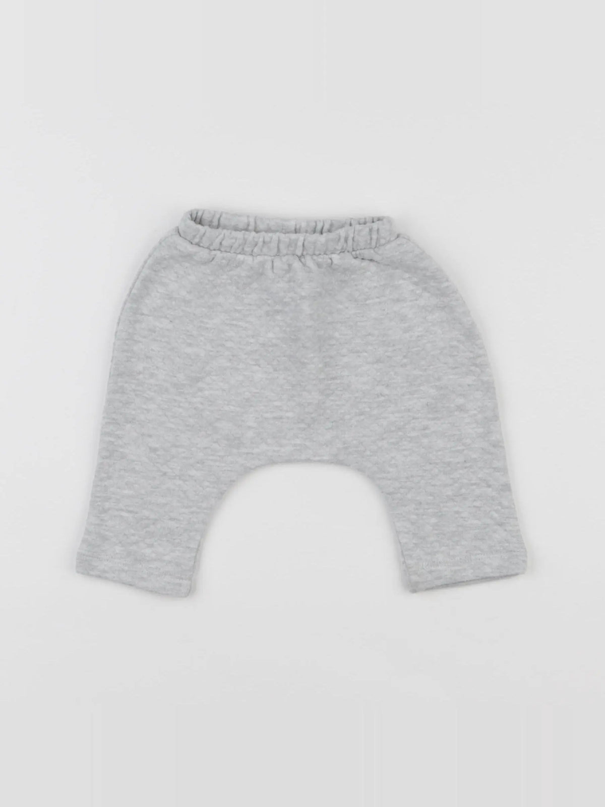 Vertbaudet - sarouel gris - 3 mois