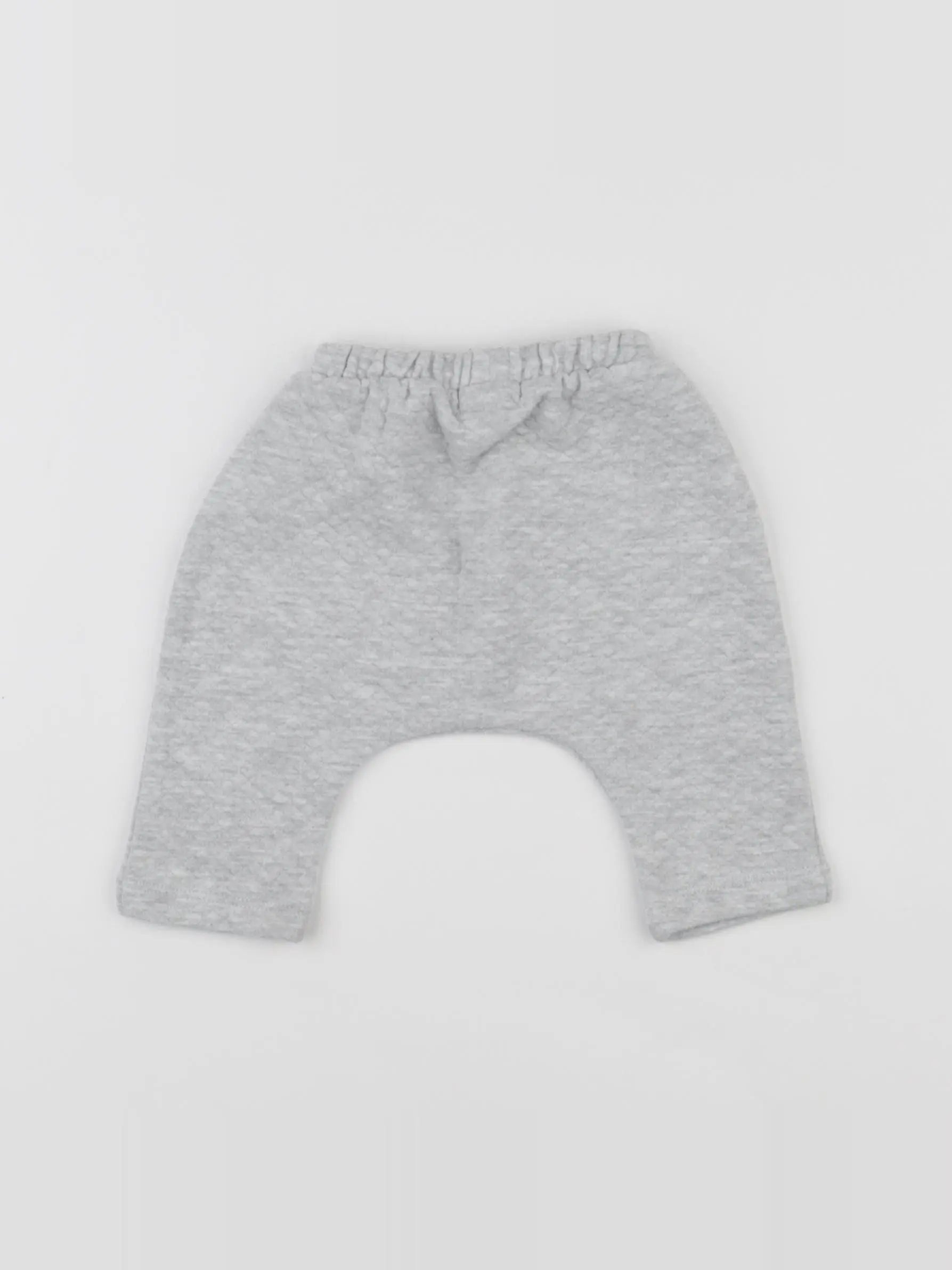 Vertbaudet - sarouel gris - 3 mois