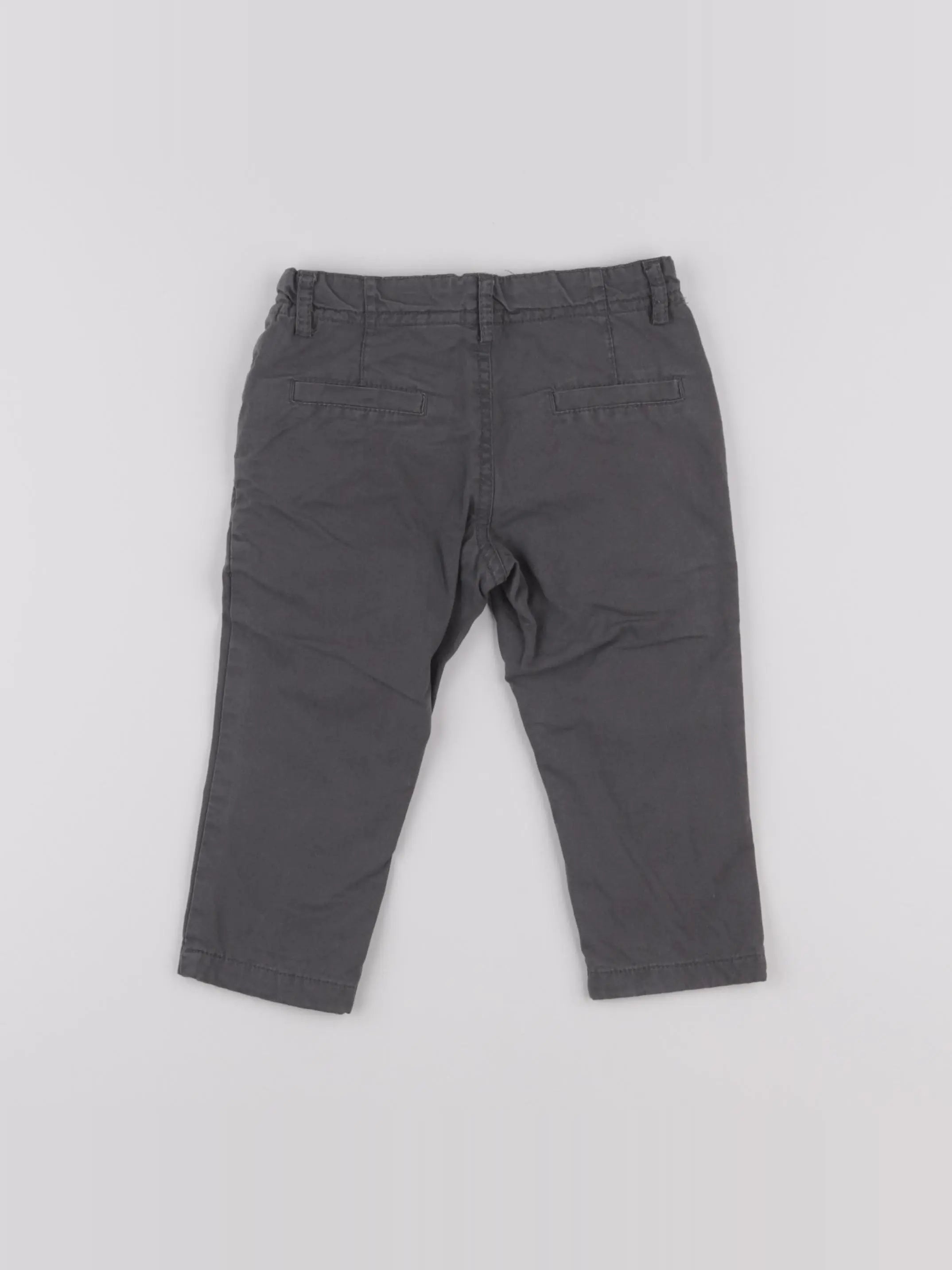 Boutchou - pantalon gris - 12 mois
