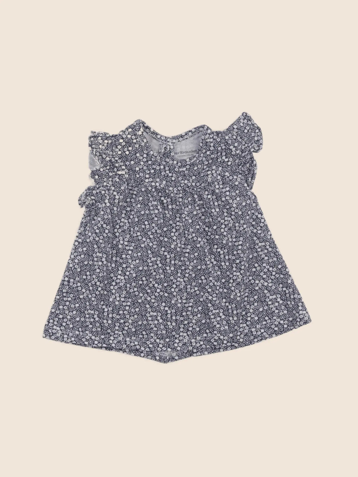 Vertbaudet - tee-shirt bleu - 12 mois