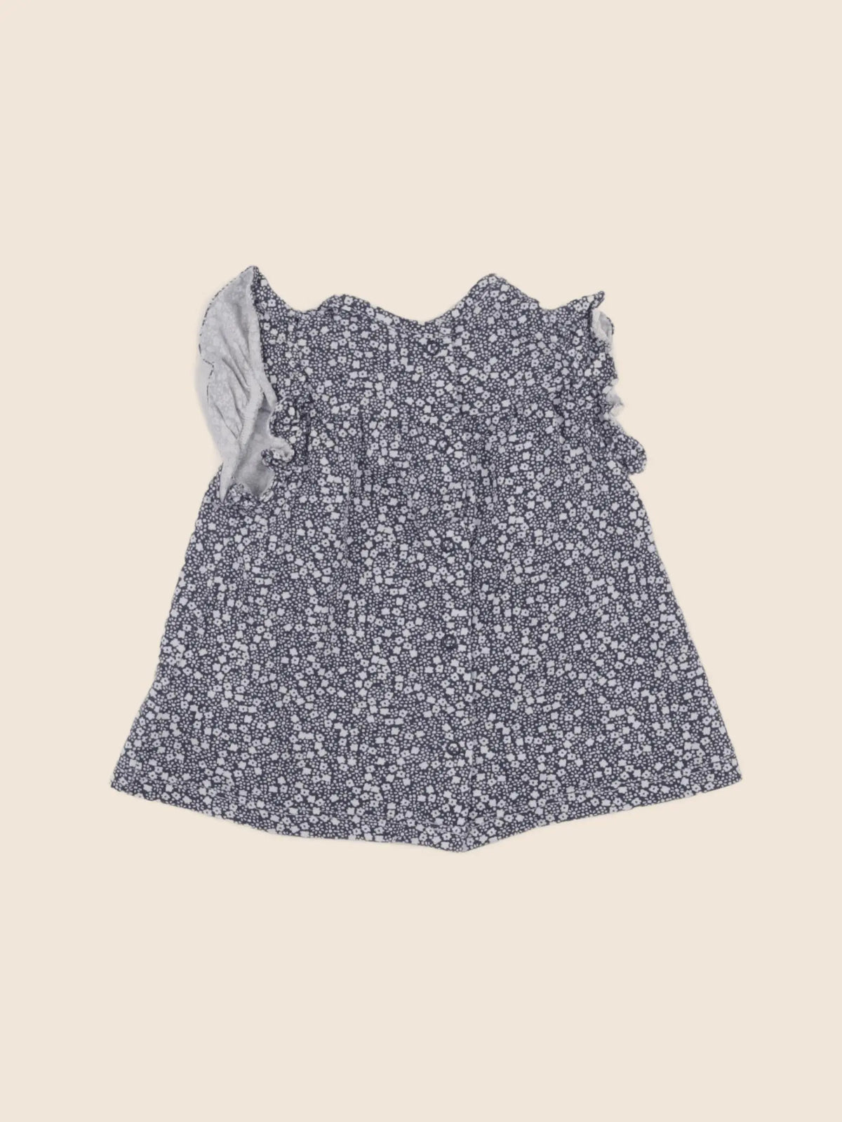 Vertbaudet - tee-shirt bleu - 12 mois