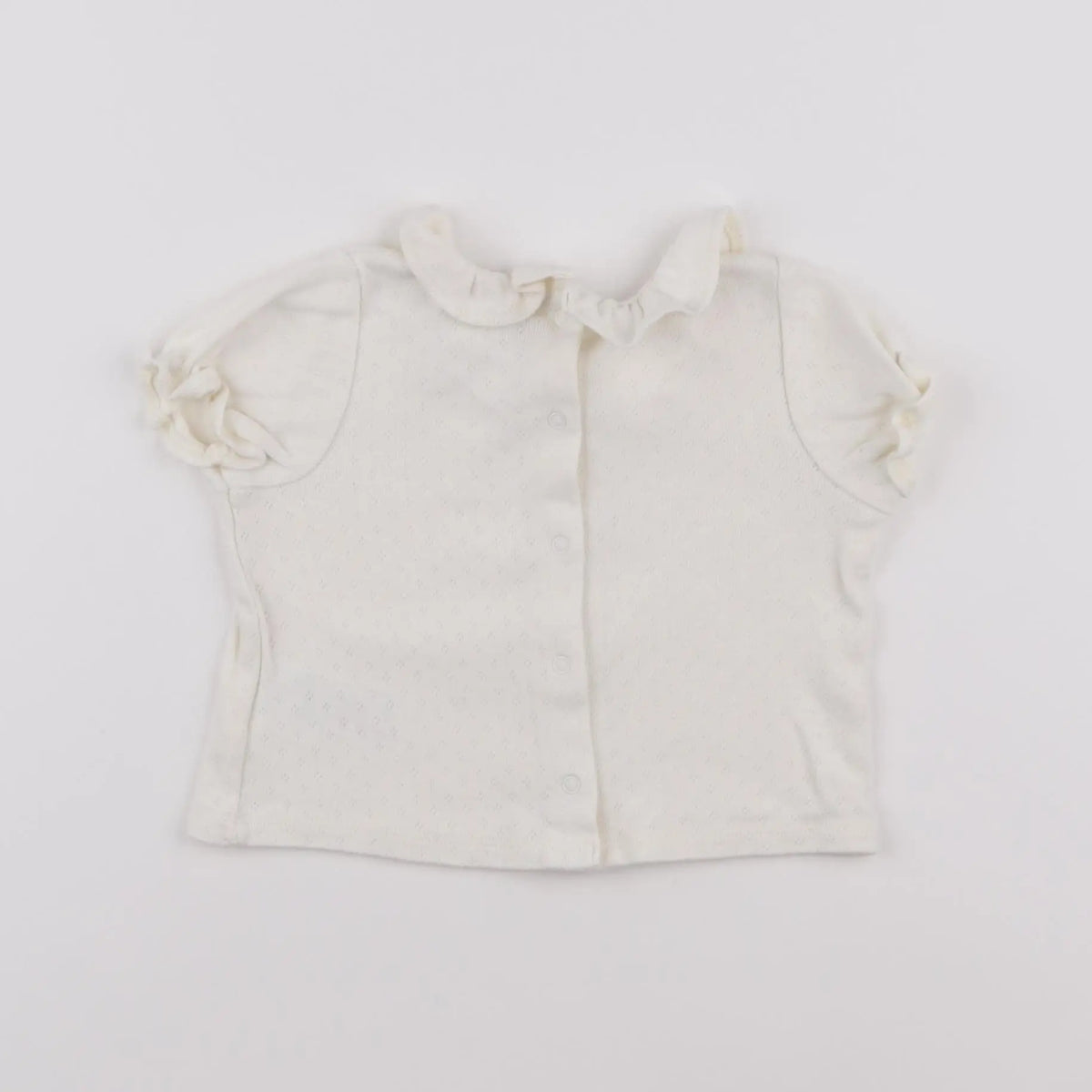 Vertbaudet - tee-shirt beige - 9 mois