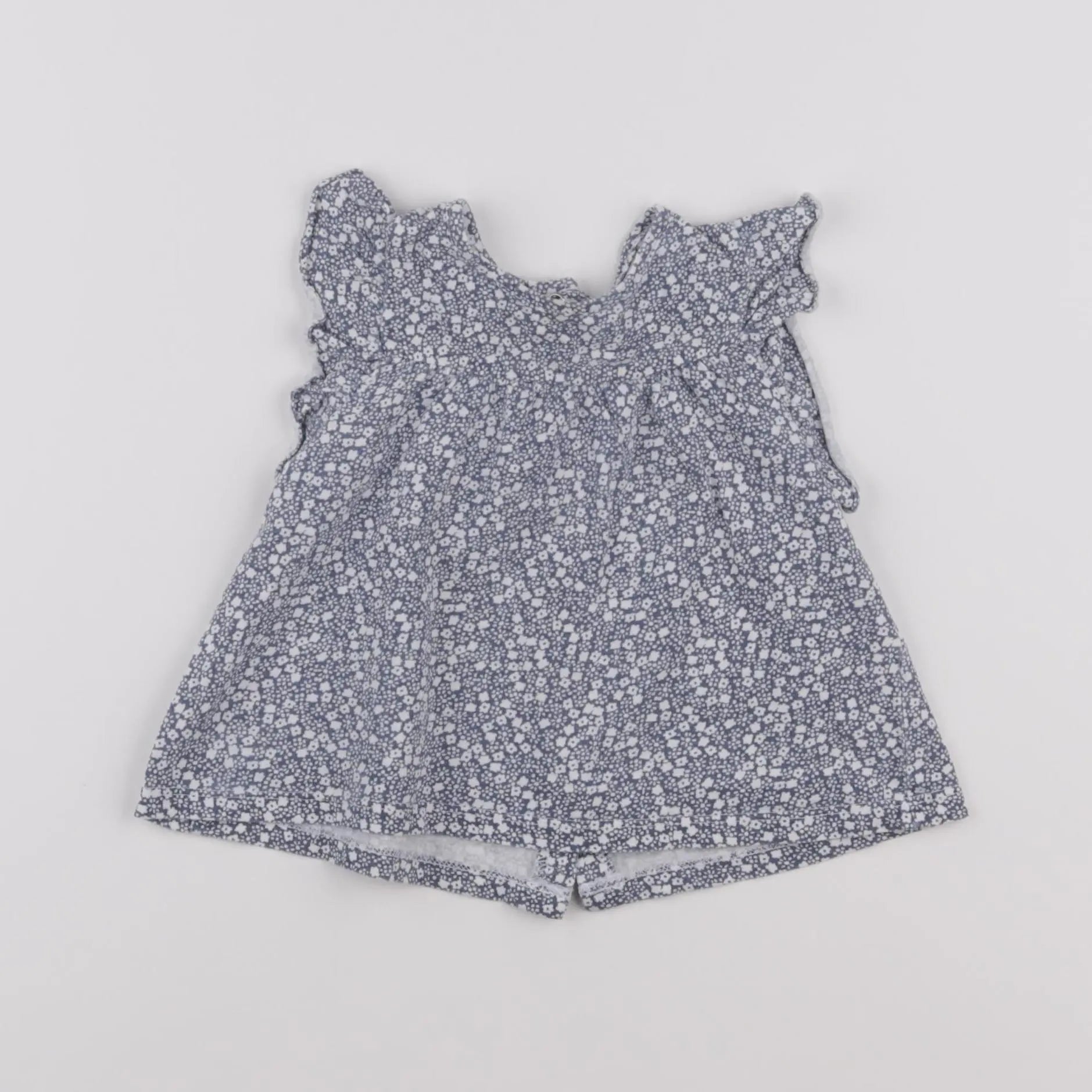 Vertbaudet - tee-shirt bleu - 18 mois