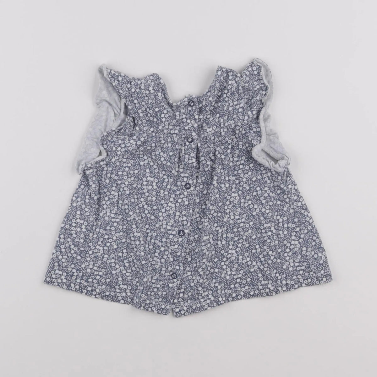 Vertbaudet - tee-shirt bleu - 18 mois