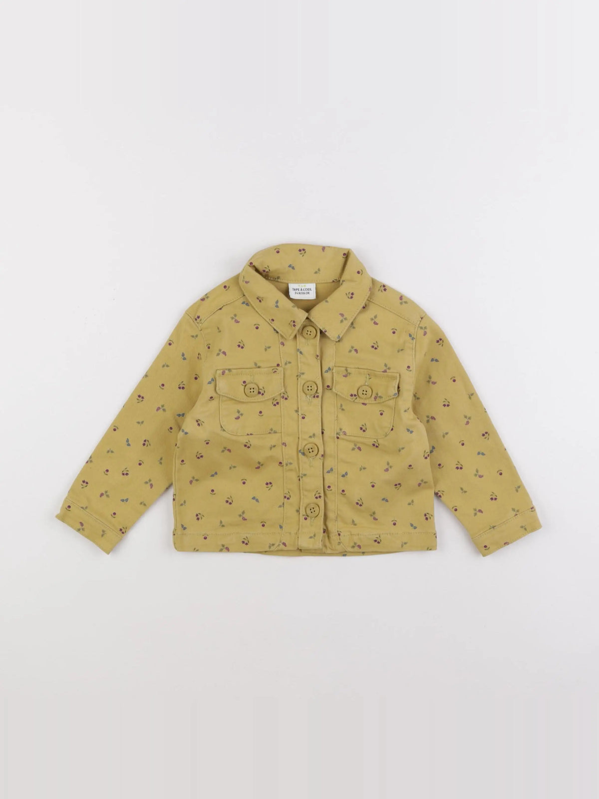 Tape à l'oeil - veste jaune - 24 mois