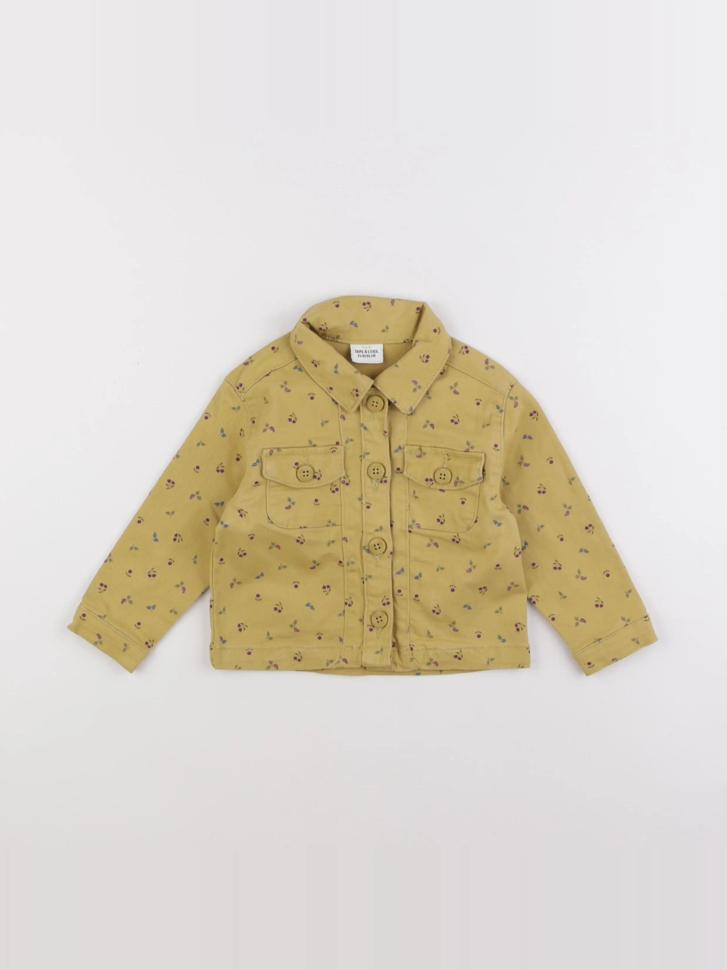 Tape à l'oeil - veste jaune - 24 mois