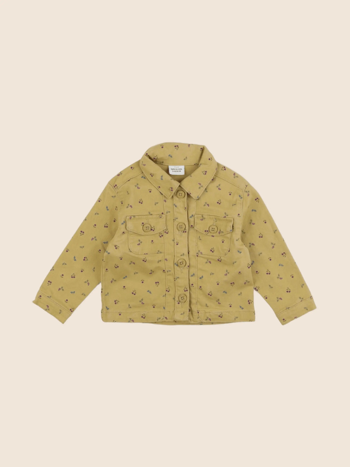 Tape à l'oeil - veste jaune - 24 mois