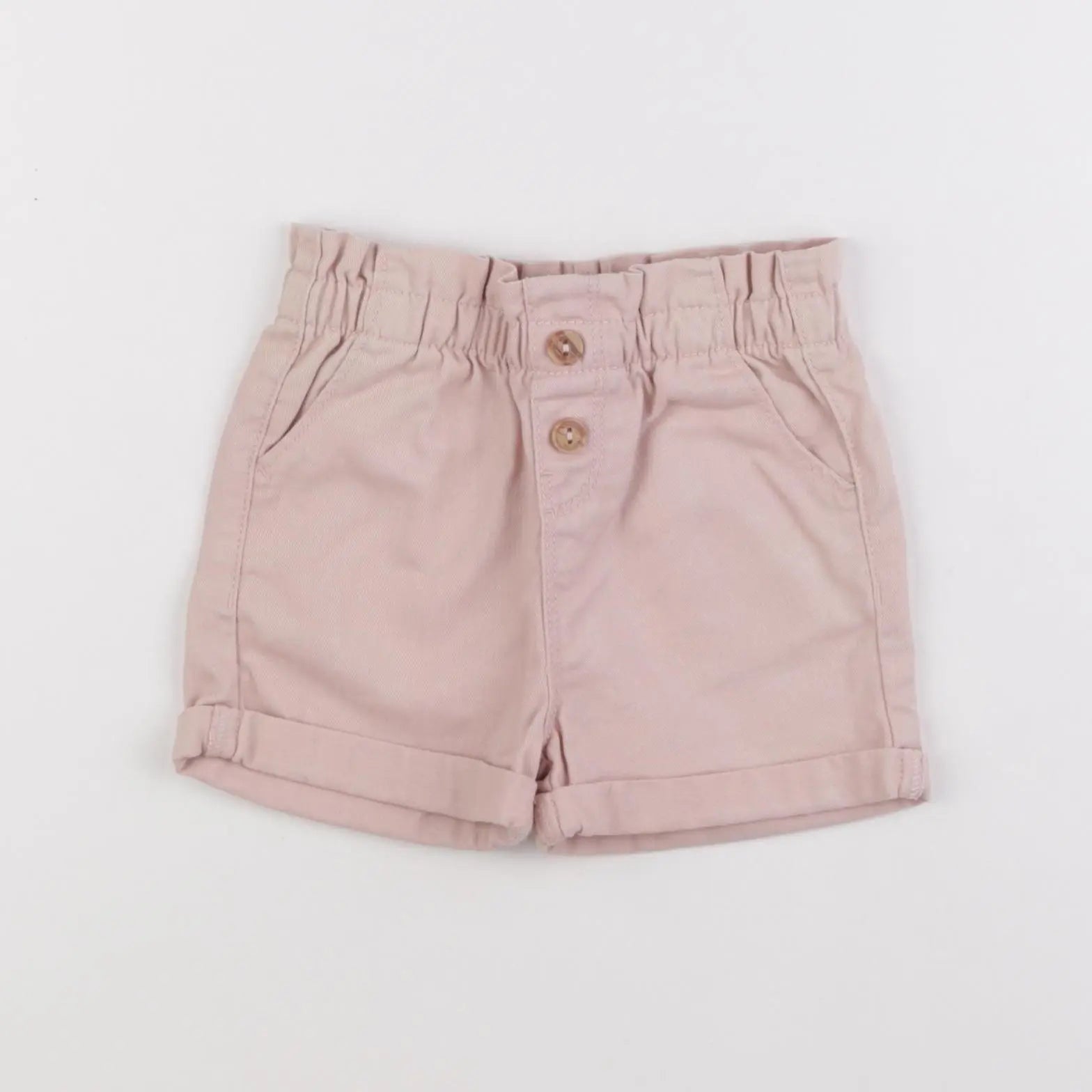 Vertbaudet - short rose - 18 mois
