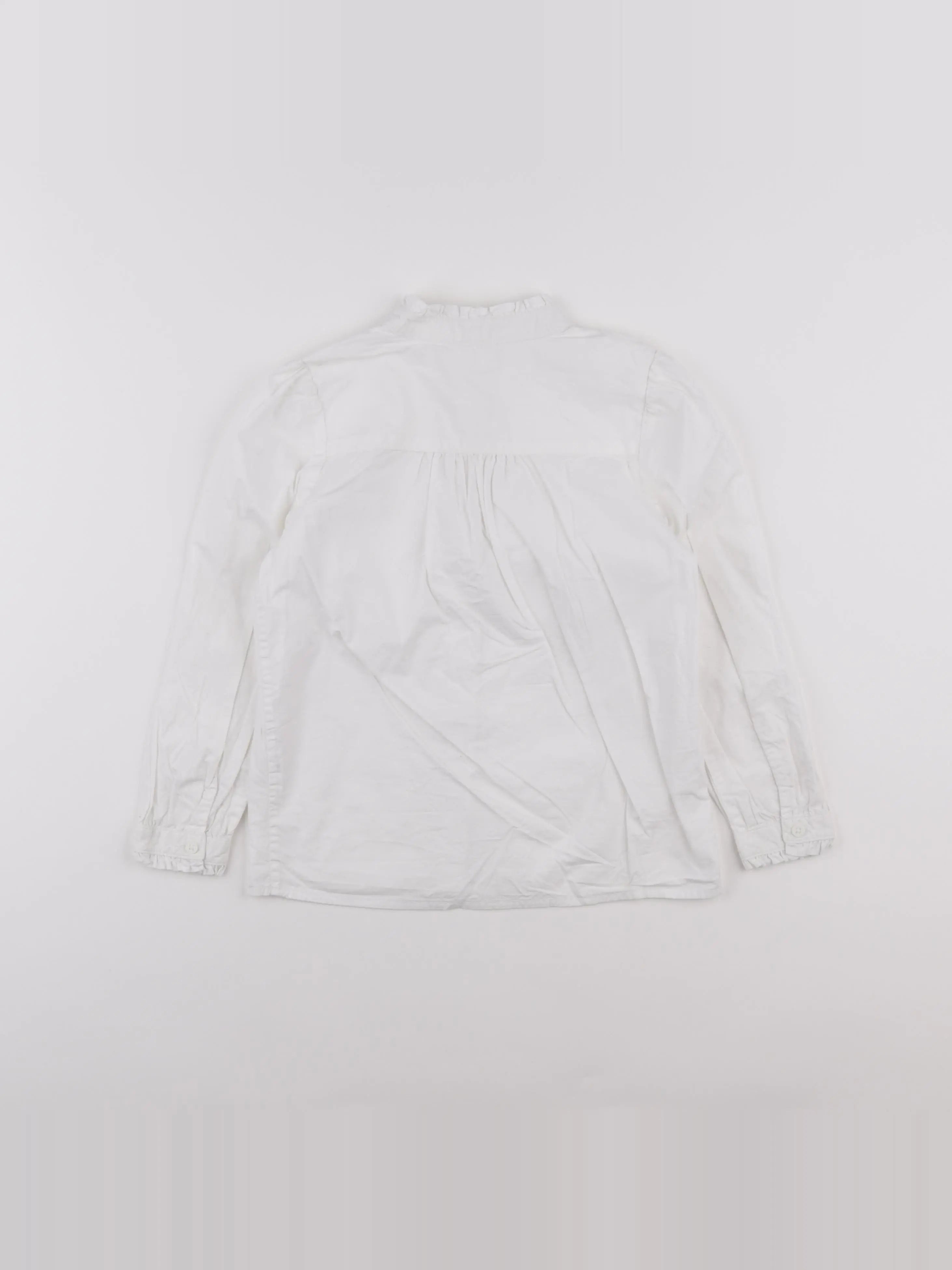 Monoprix - blouse blanc - 8 ans