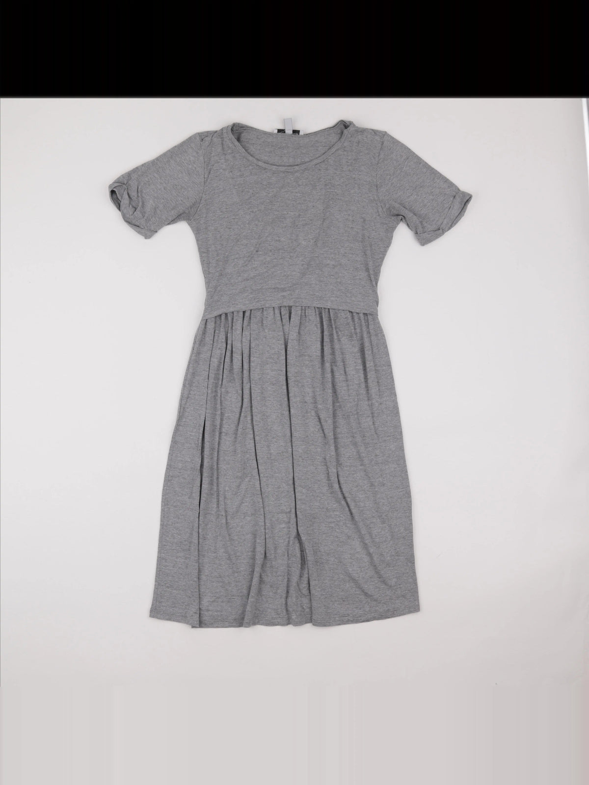 Envie de fraise - robe grossesse gris - 36 à 38