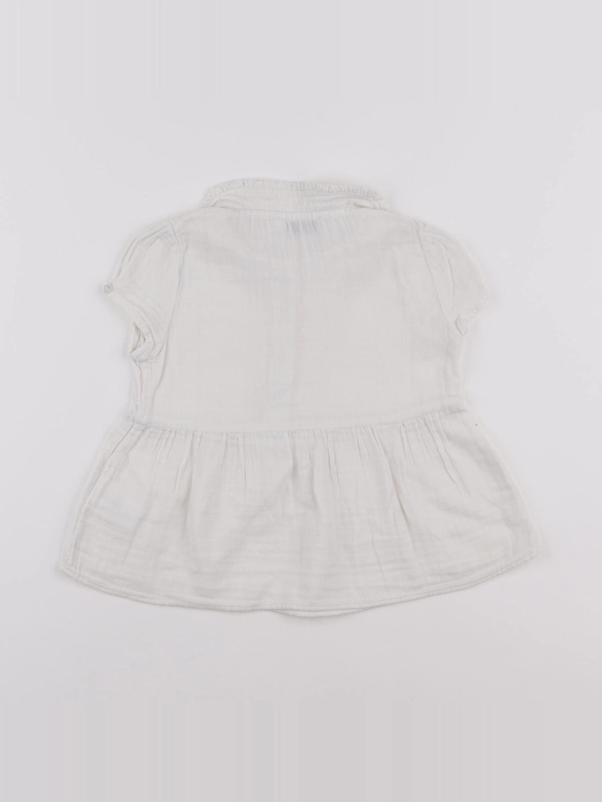 Cyrillus - blouse blanc - 4 ans