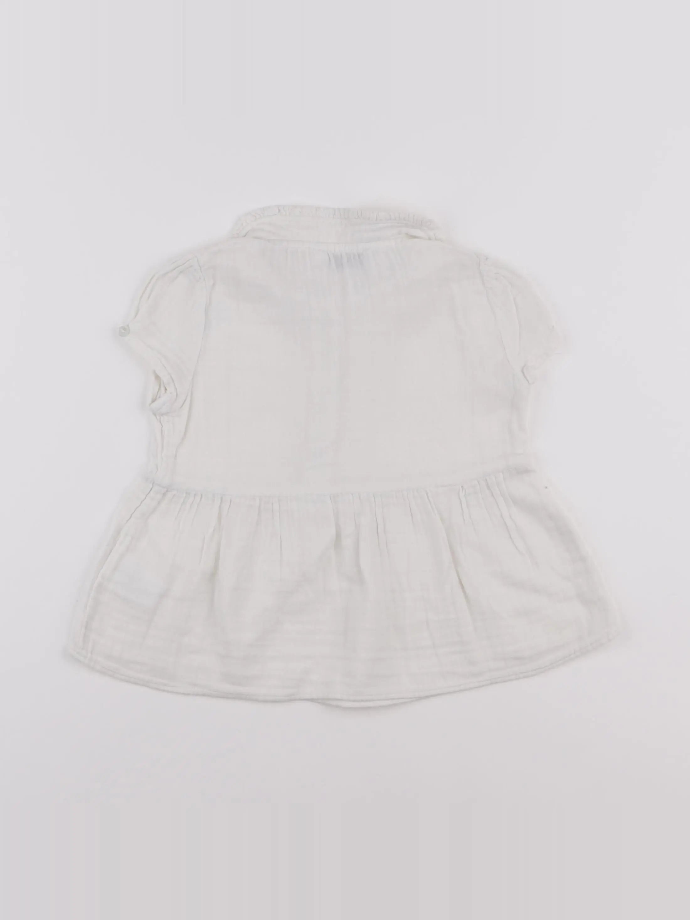 Cyrillus - blouse blanc - 4 ans