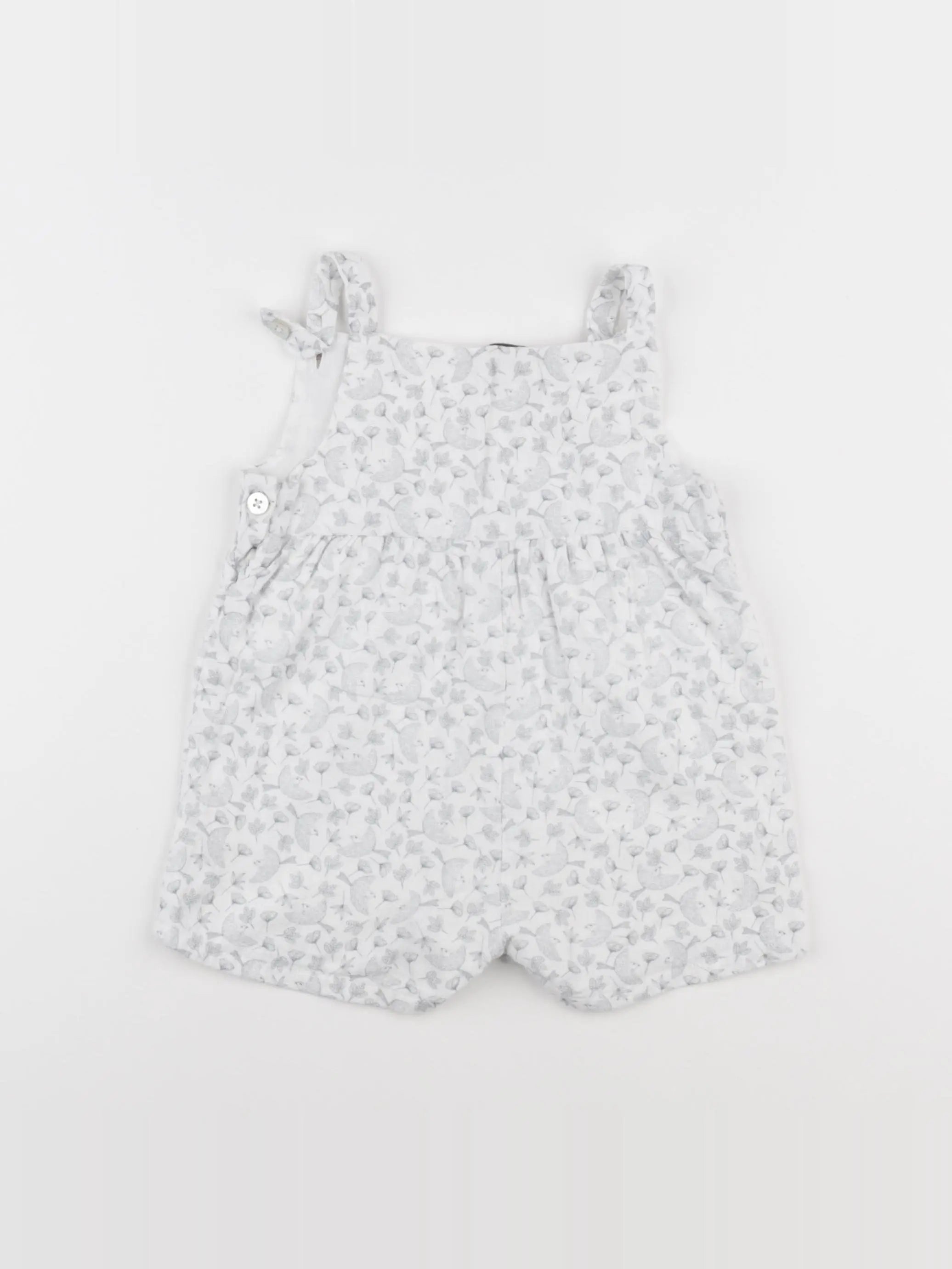 Natalys - combinaison blanc, gris - 18 mois