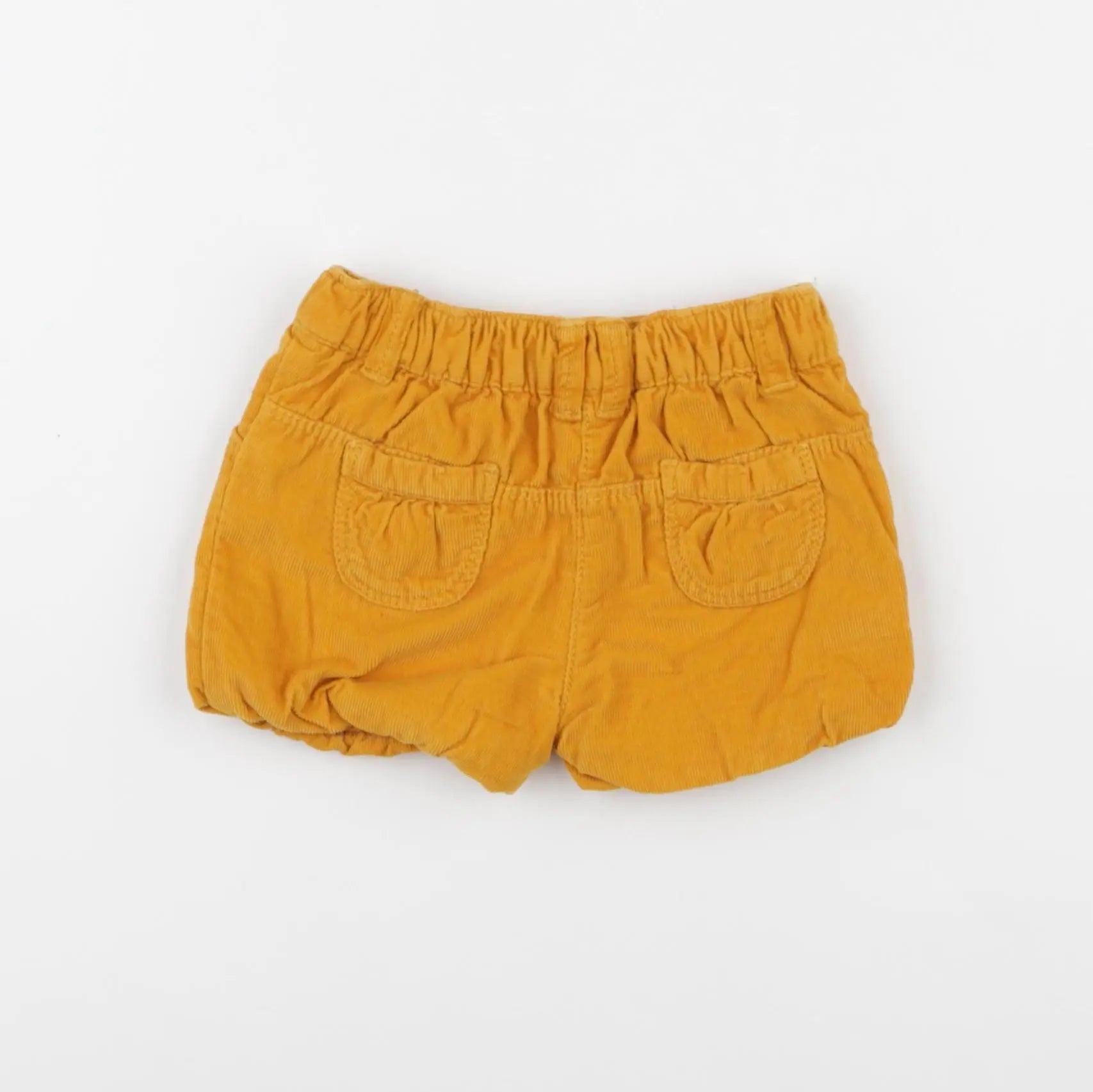 Vertbaudet - short jaune - 6 mois