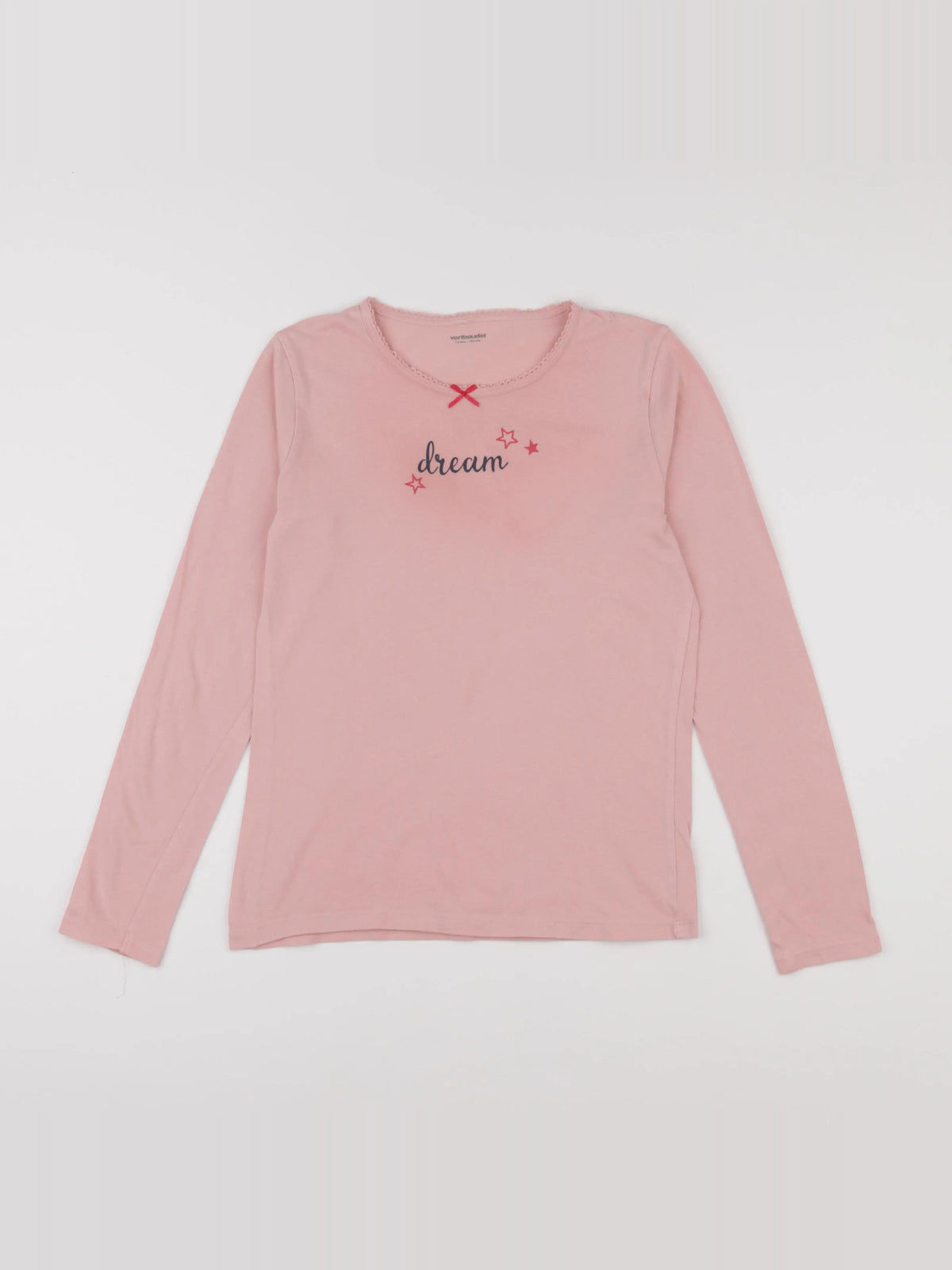 Vertbaudet - maillot de corps rose - 12 ans