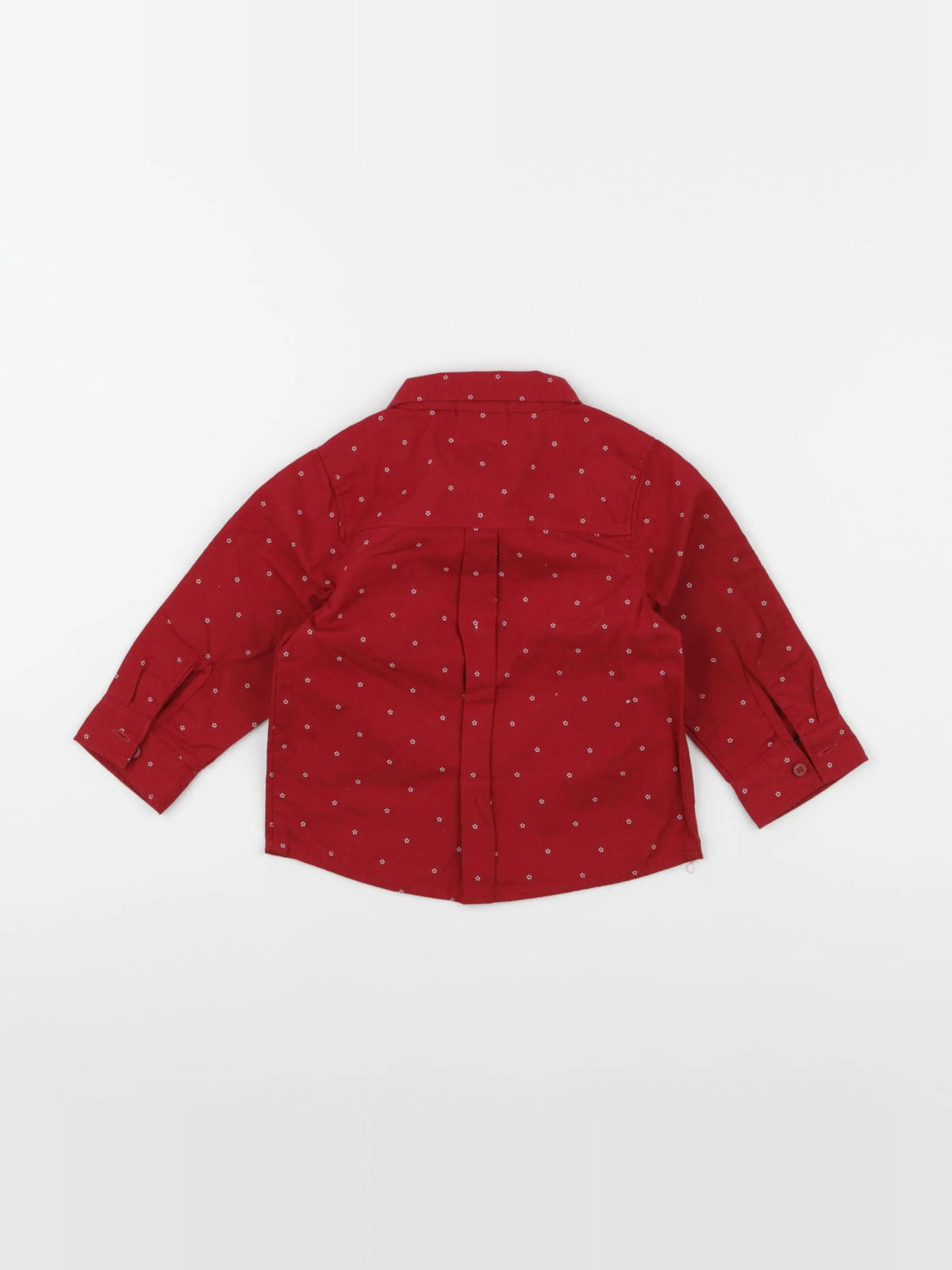 Tape à l'oeil - chemise rouge - 18 mois