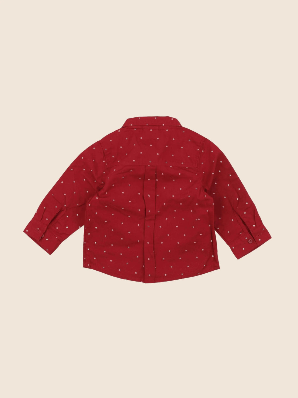 Tape à l'oeil - chemise rouge - 18 mois