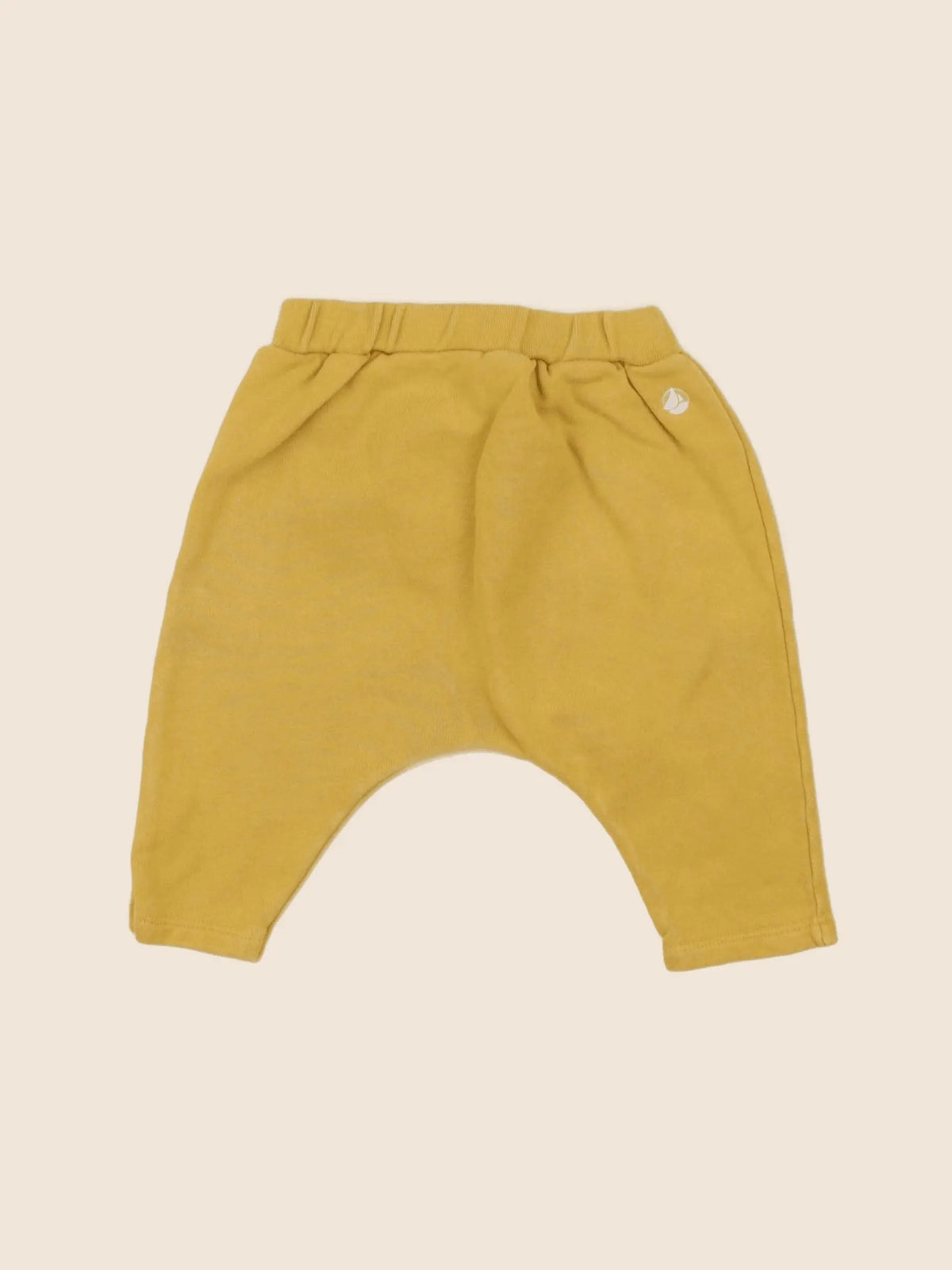 Petit Bateau - sarouel jaune - 6 mois