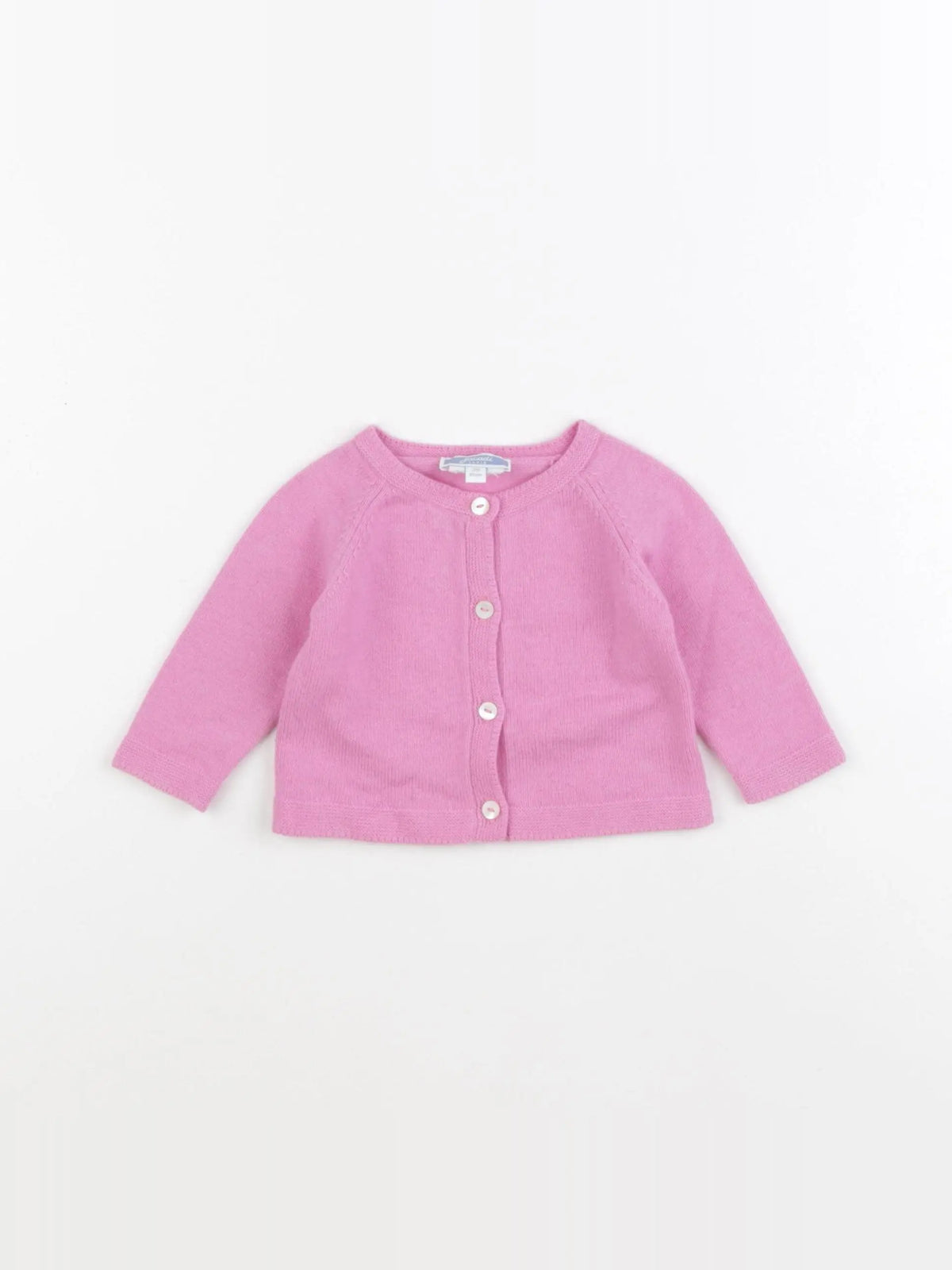 Jacadi - gilet rose - 3 mois
