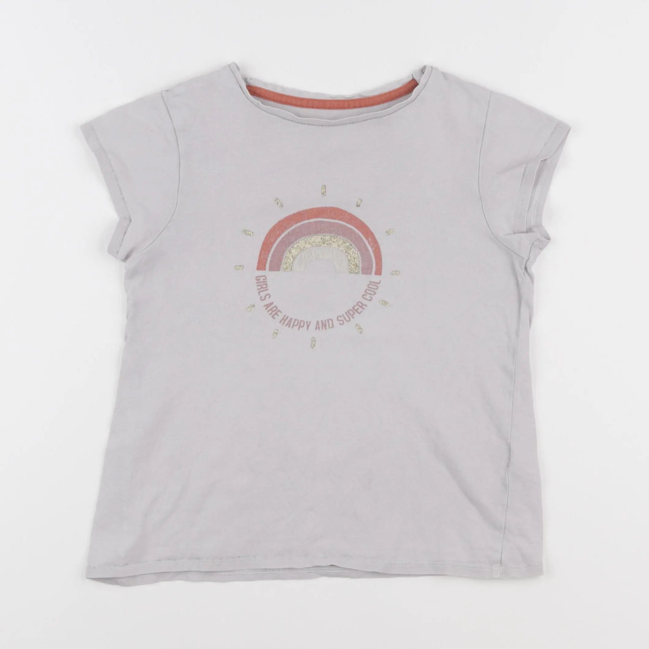 Vertbaudet - tee-shirt multicolore - 8 ans