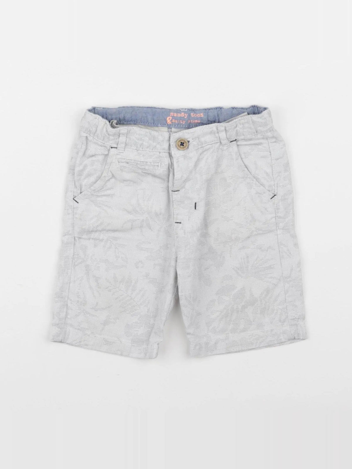 Zara - short blanc - 12/18 mois