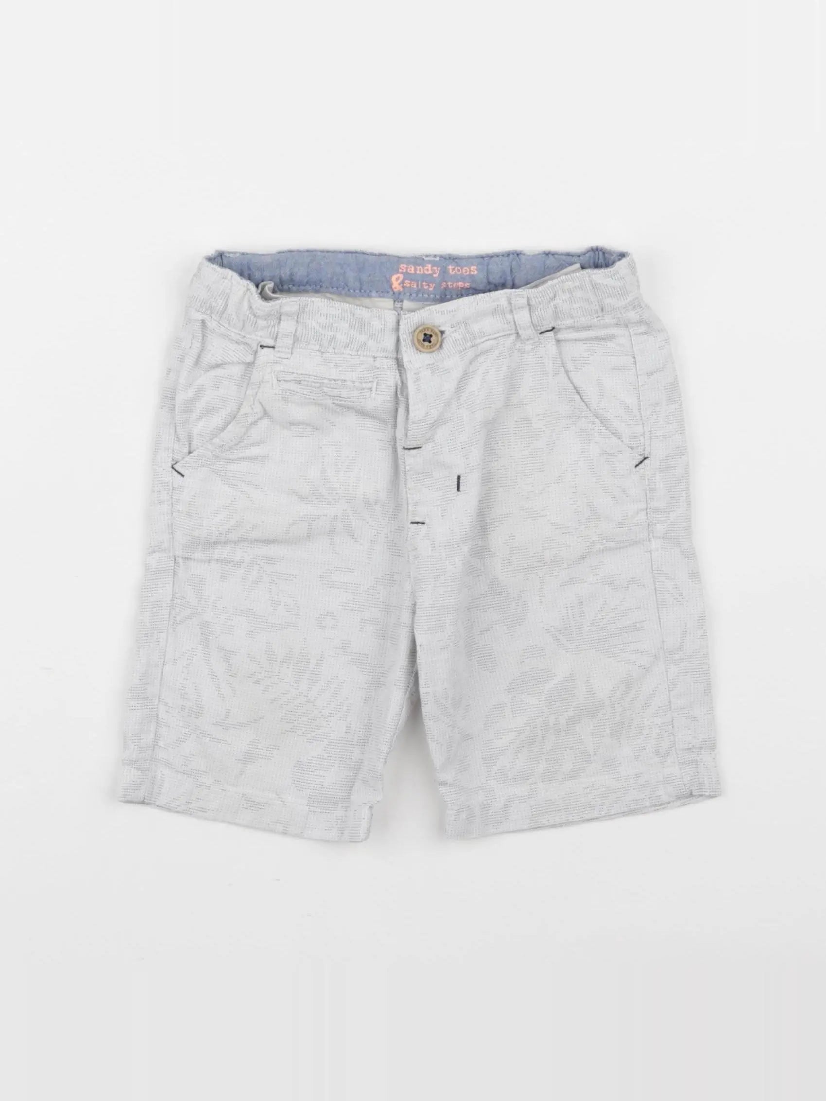 Zara - short blanc - 12/18 mois