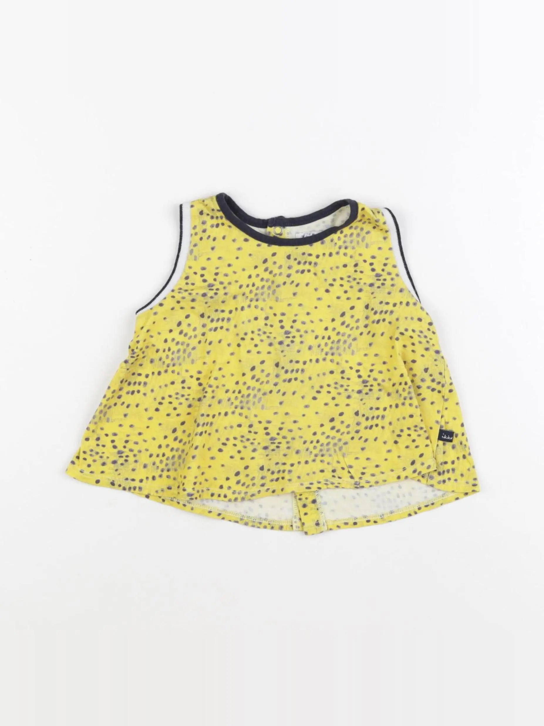 IKKS - blouse jaune - 2 ans