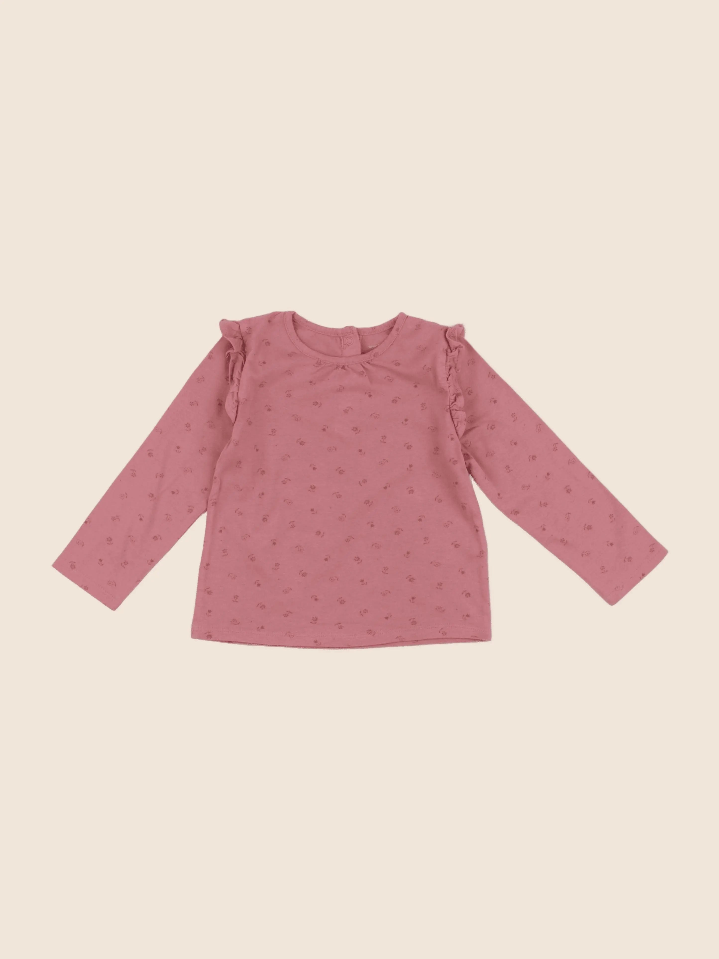 Vertbaudet - tee-shirt rose - 24 mois