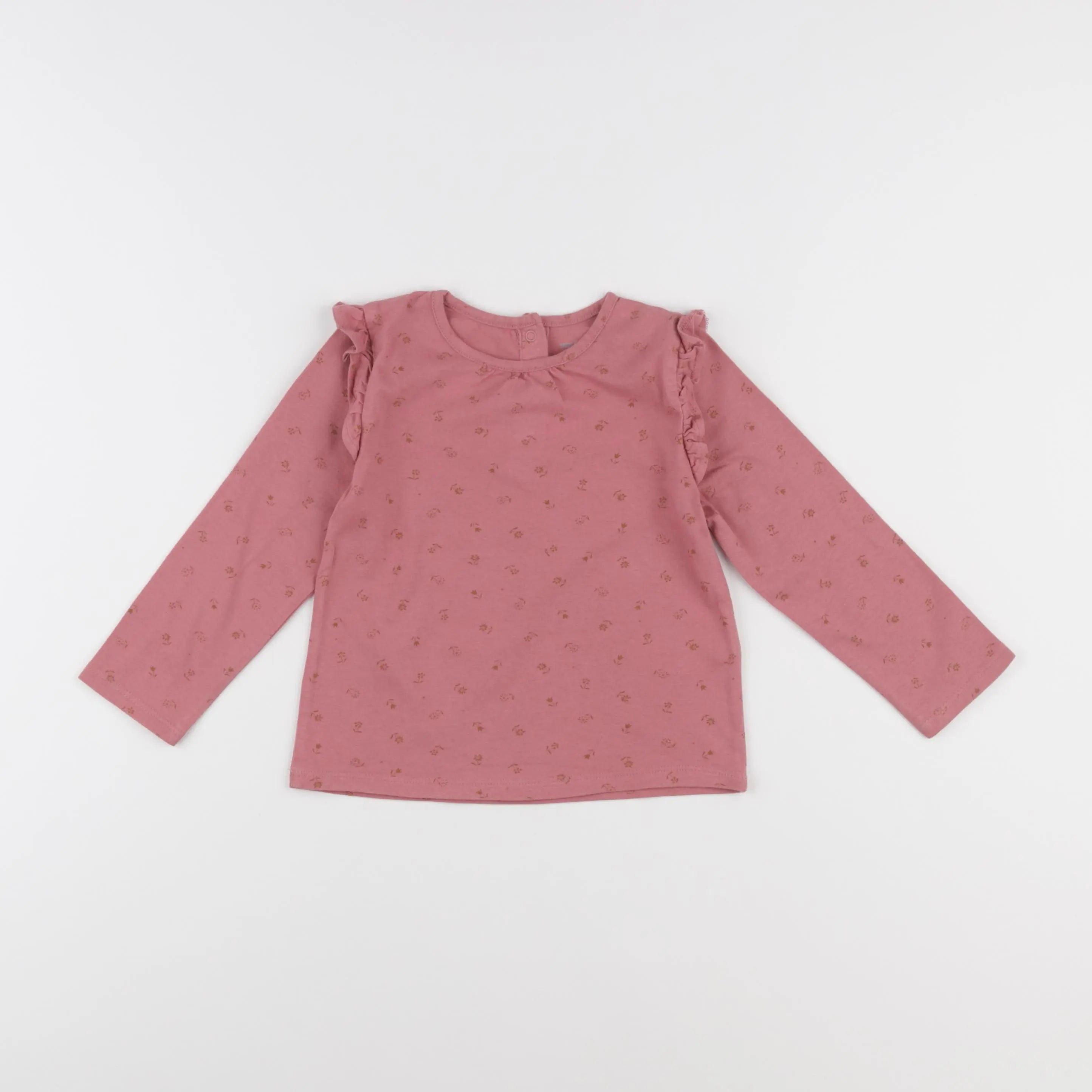 Vertbaudet - tee-shirt rose - 24 mois