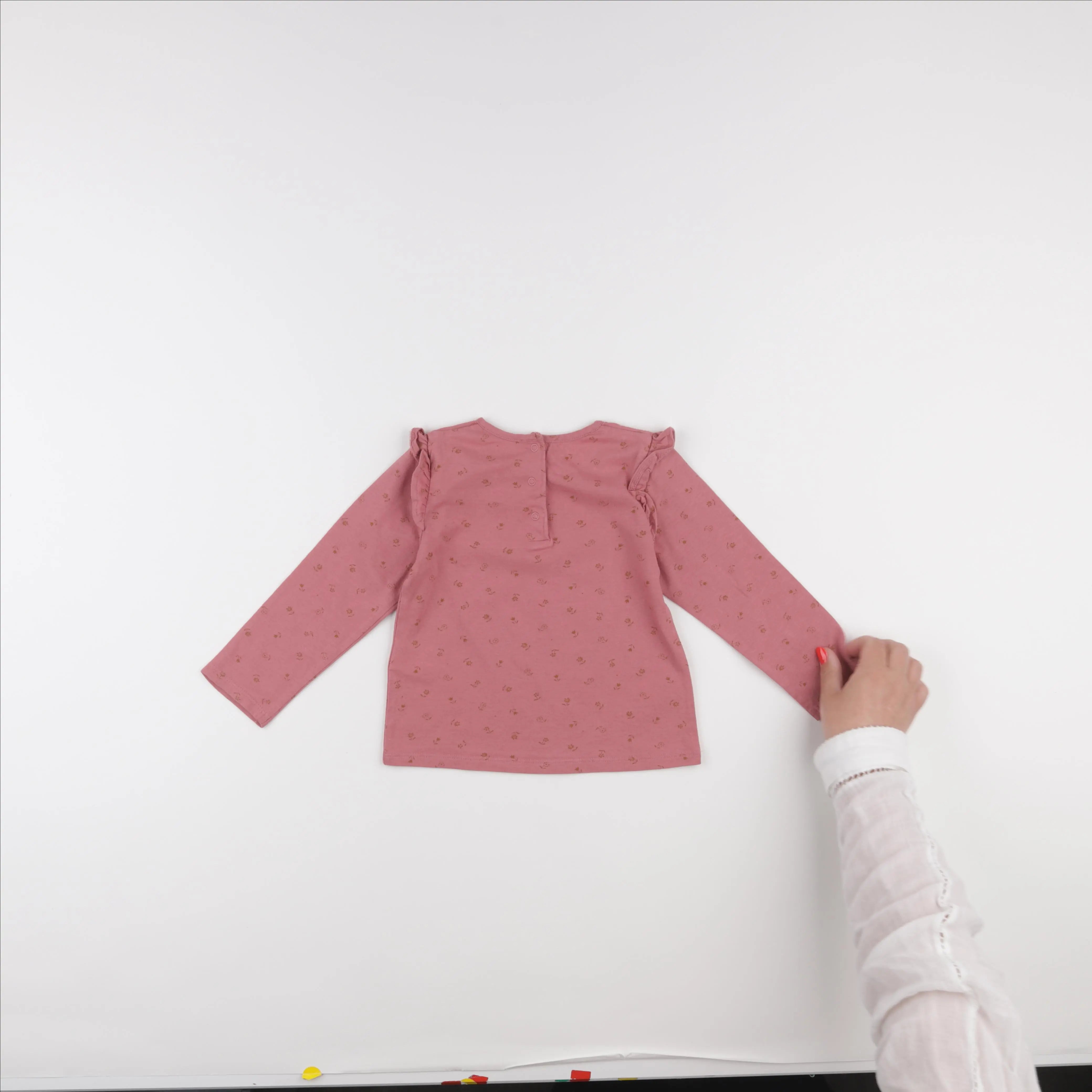 Vertbaudet - tee-shirt rose - 24 mois