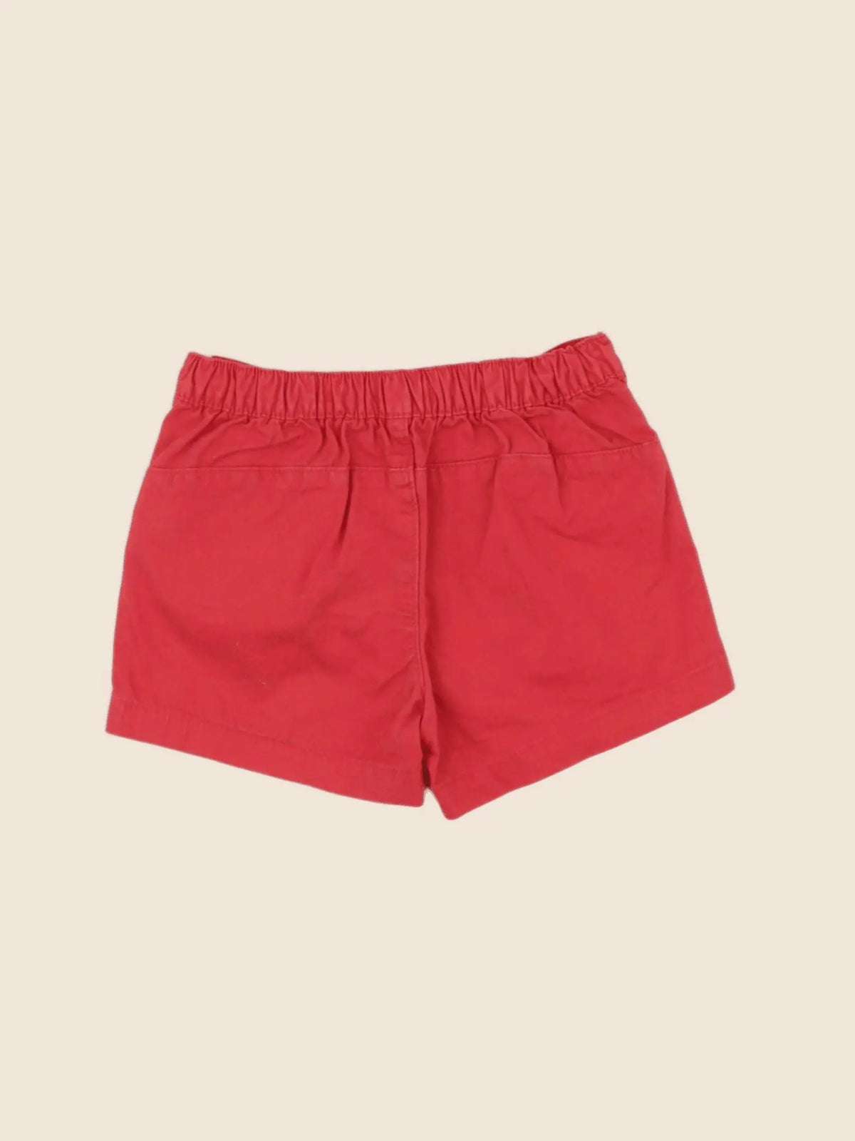 Vertbaudet - short rouge - 12 mois