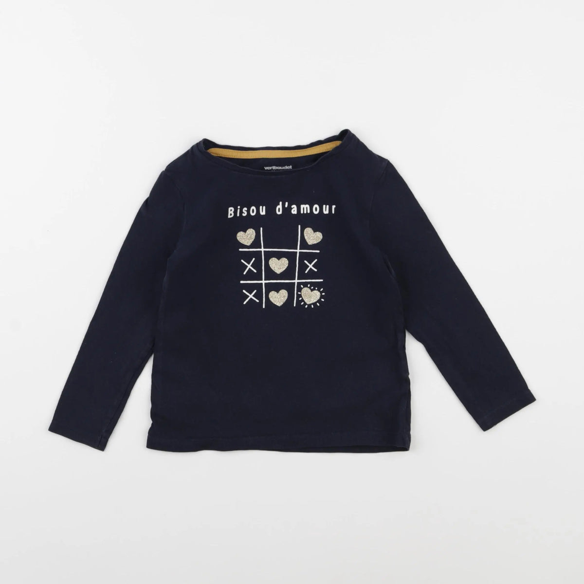 Vertbaudet - tee-shirt bleu - 3 ans