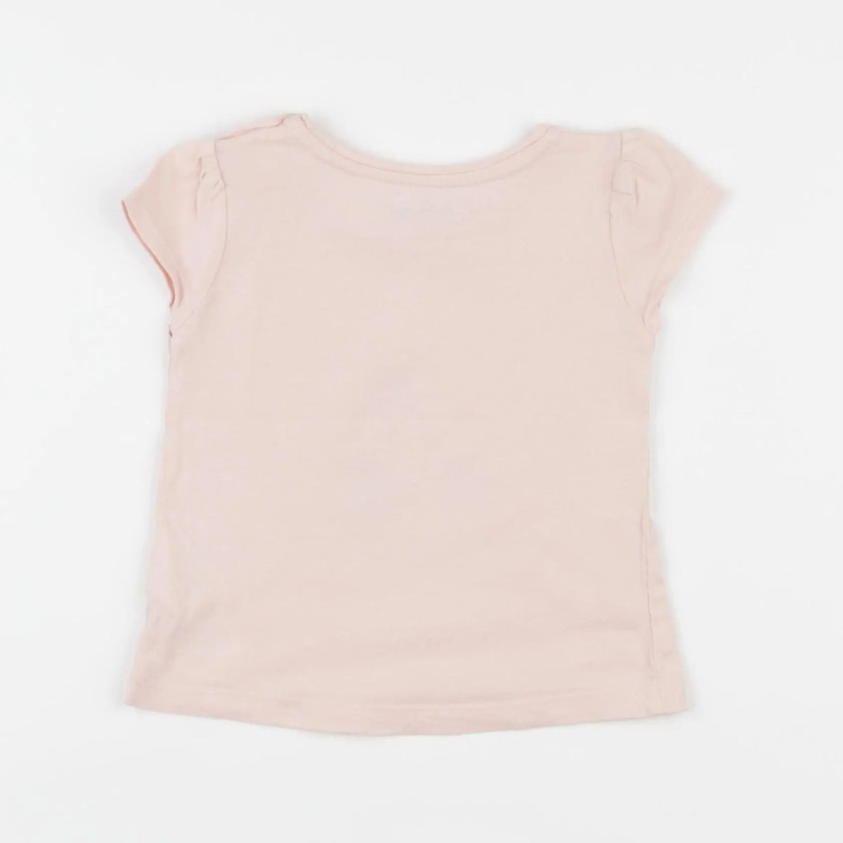Vertbaudet - tee-shirt rose - 12 mois