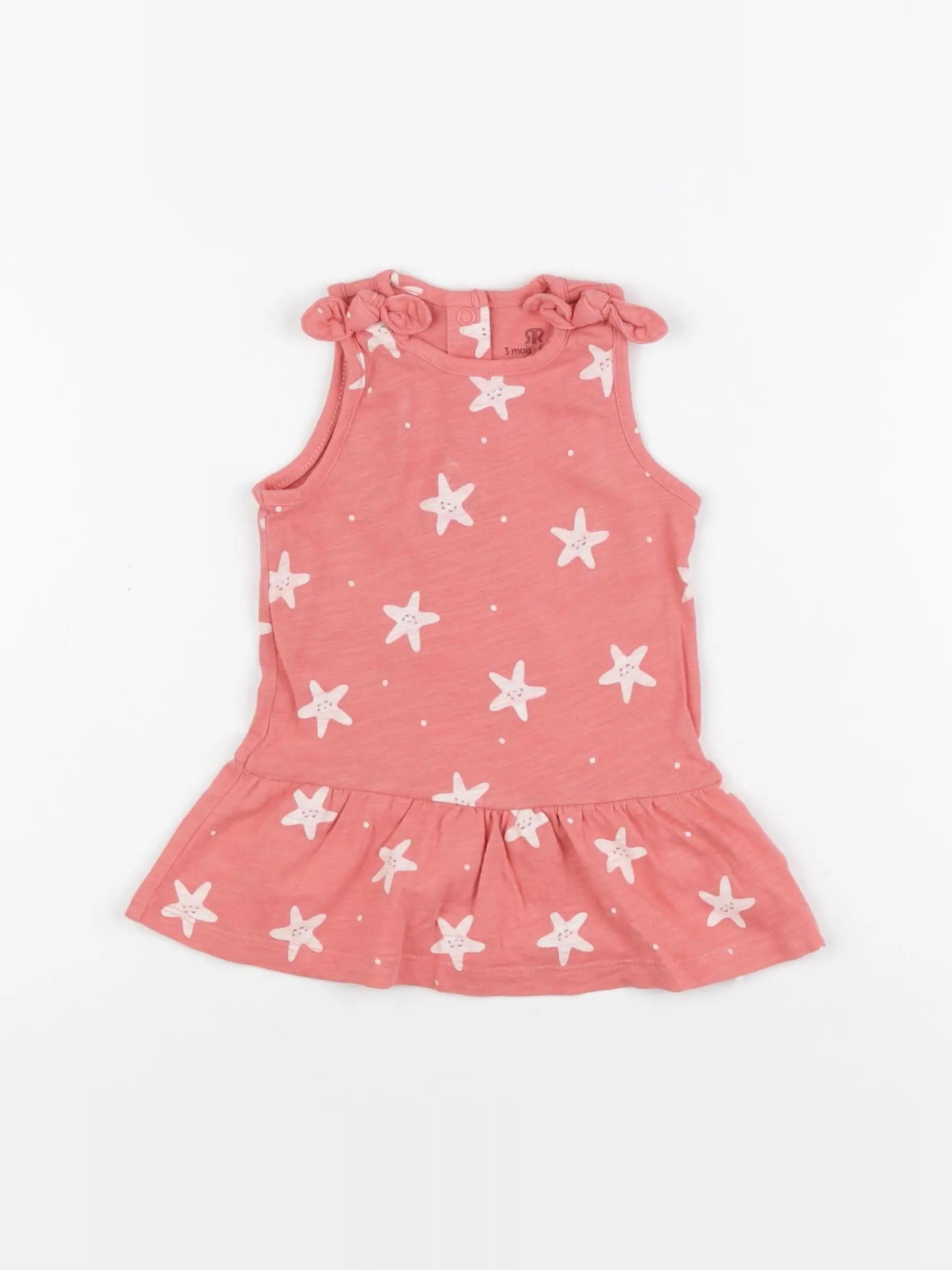 La Redoute - robe rose - 3 mois