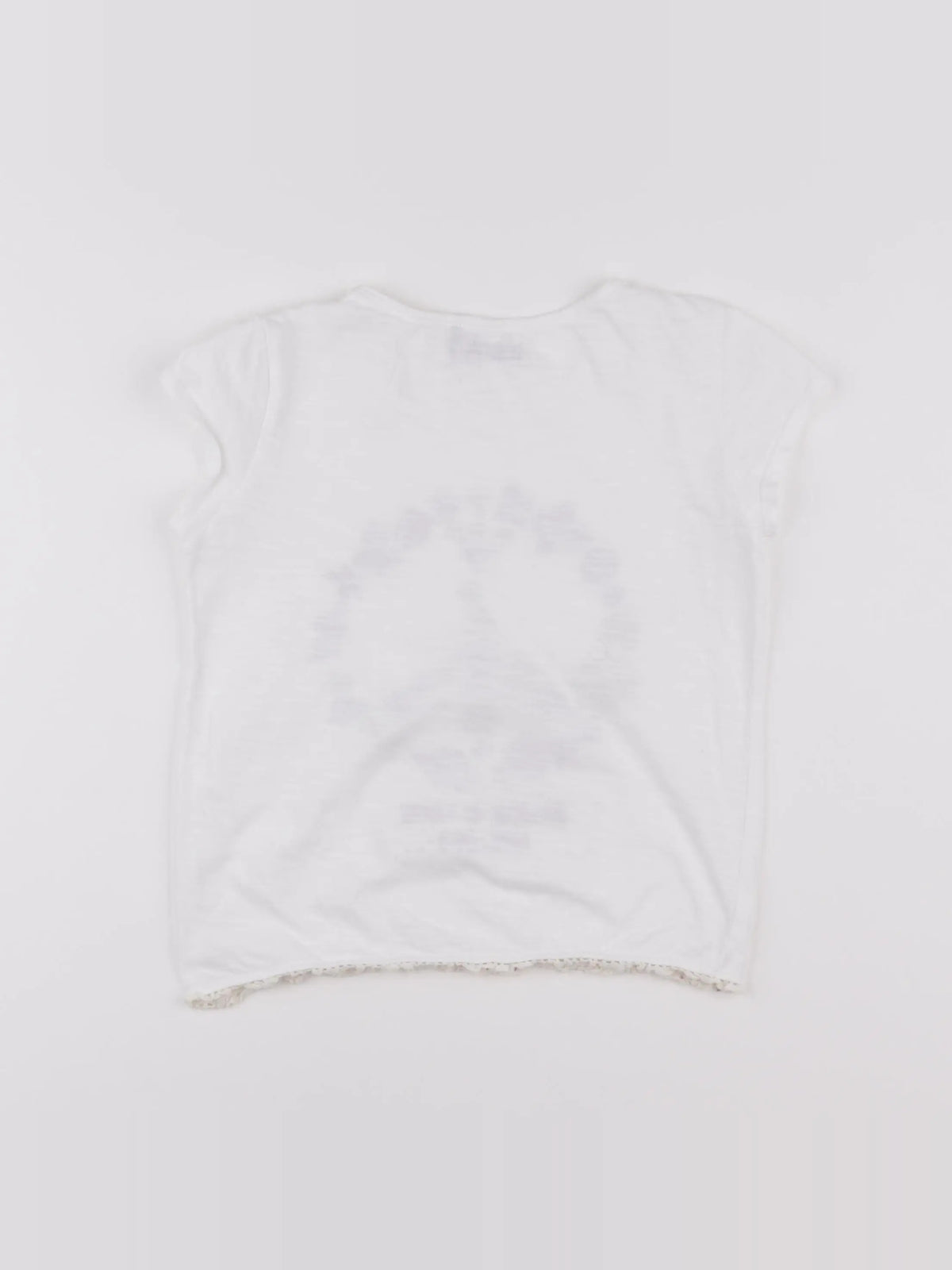 IKKS - tee-shirt blanc - 8 ans
