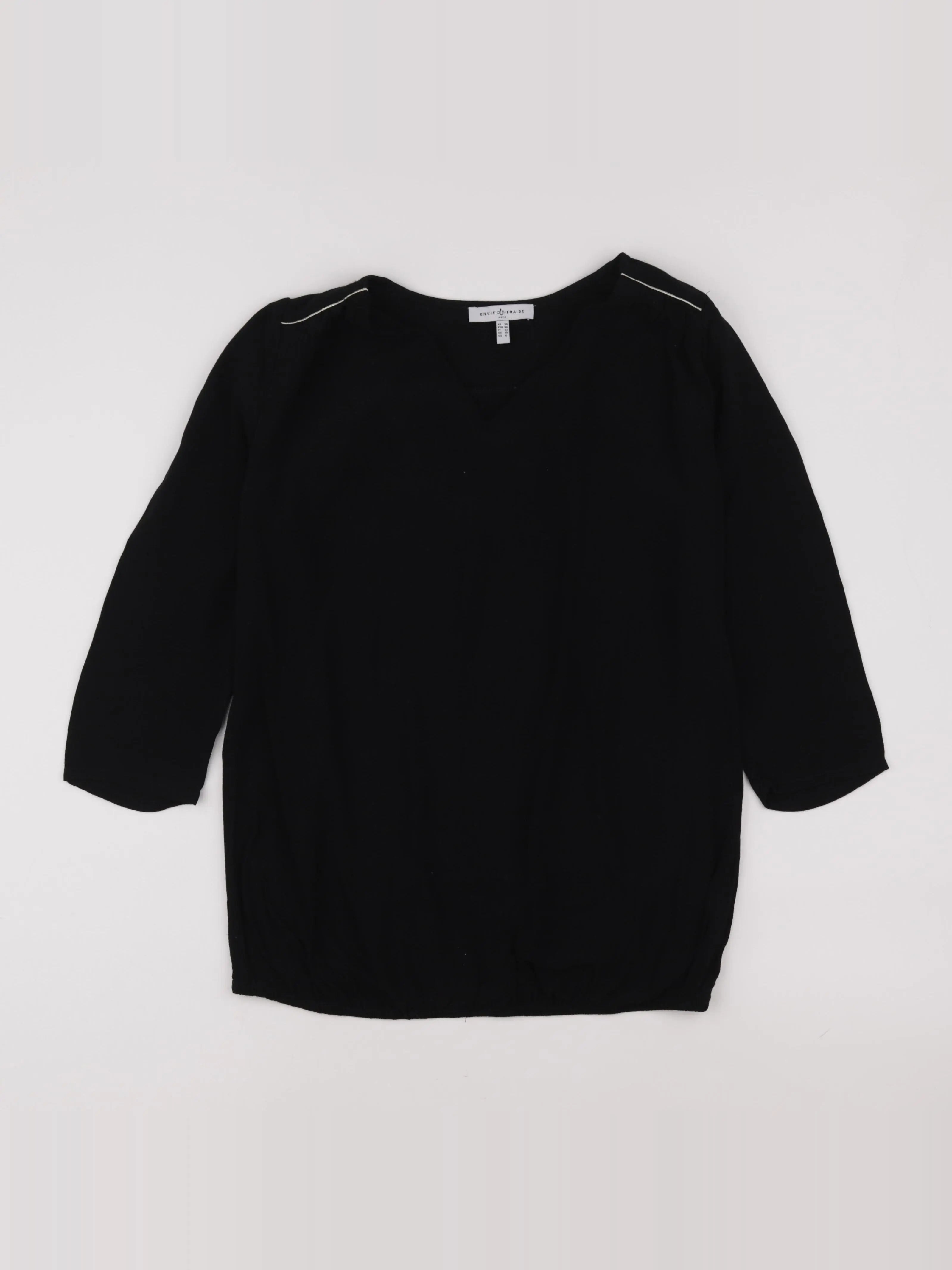 Envie de fraise - blouse grossesse noir - 38
