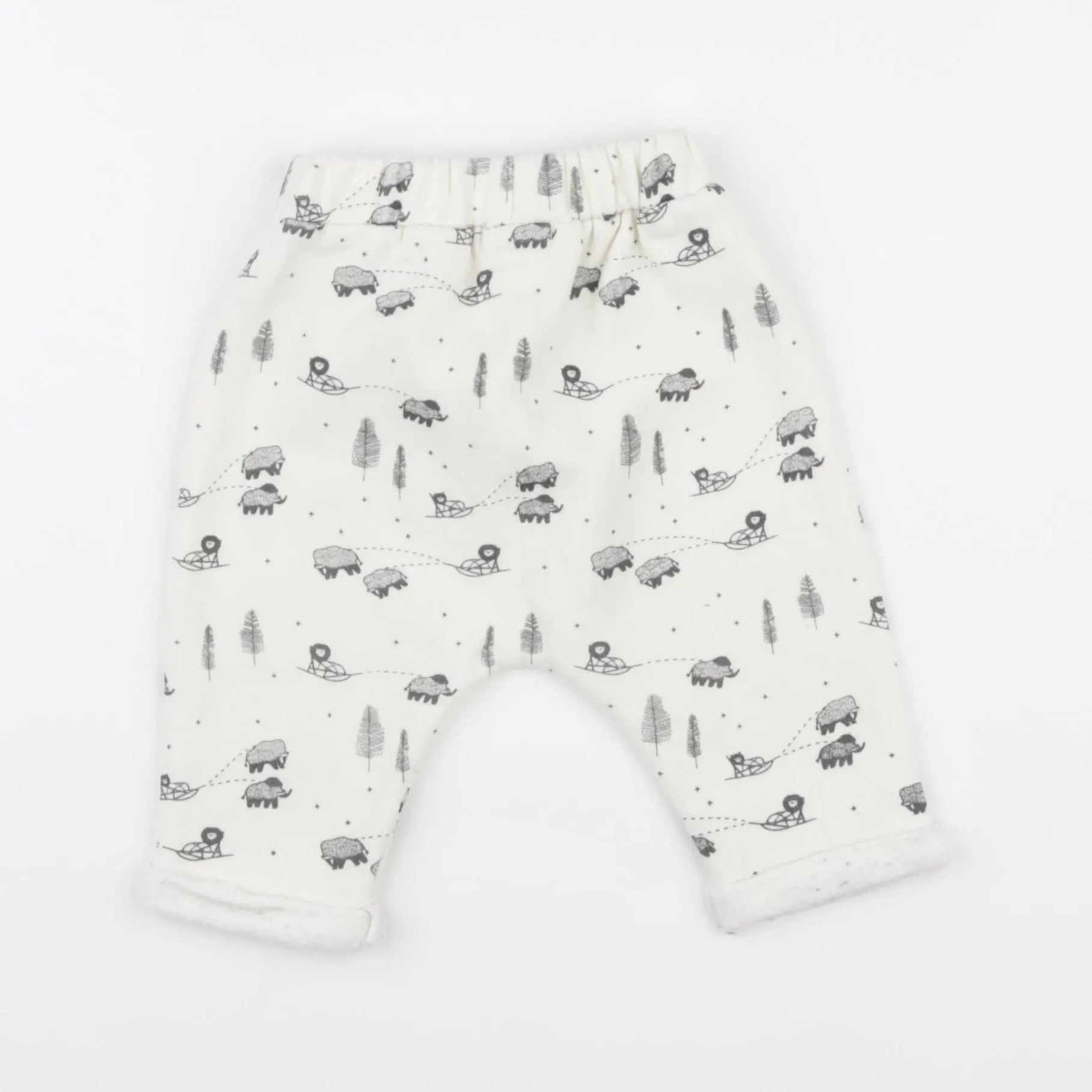 Vertbaudet - jogging blanc - 3 mois