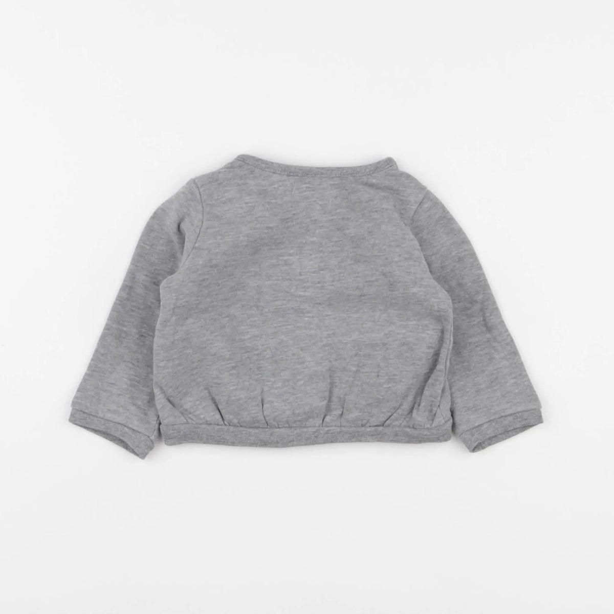 Vertbaudet - gilet gris - 6 mois