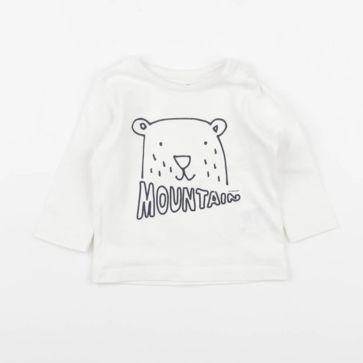 Vertbaudet - tee-shirt blanc - 3 mois