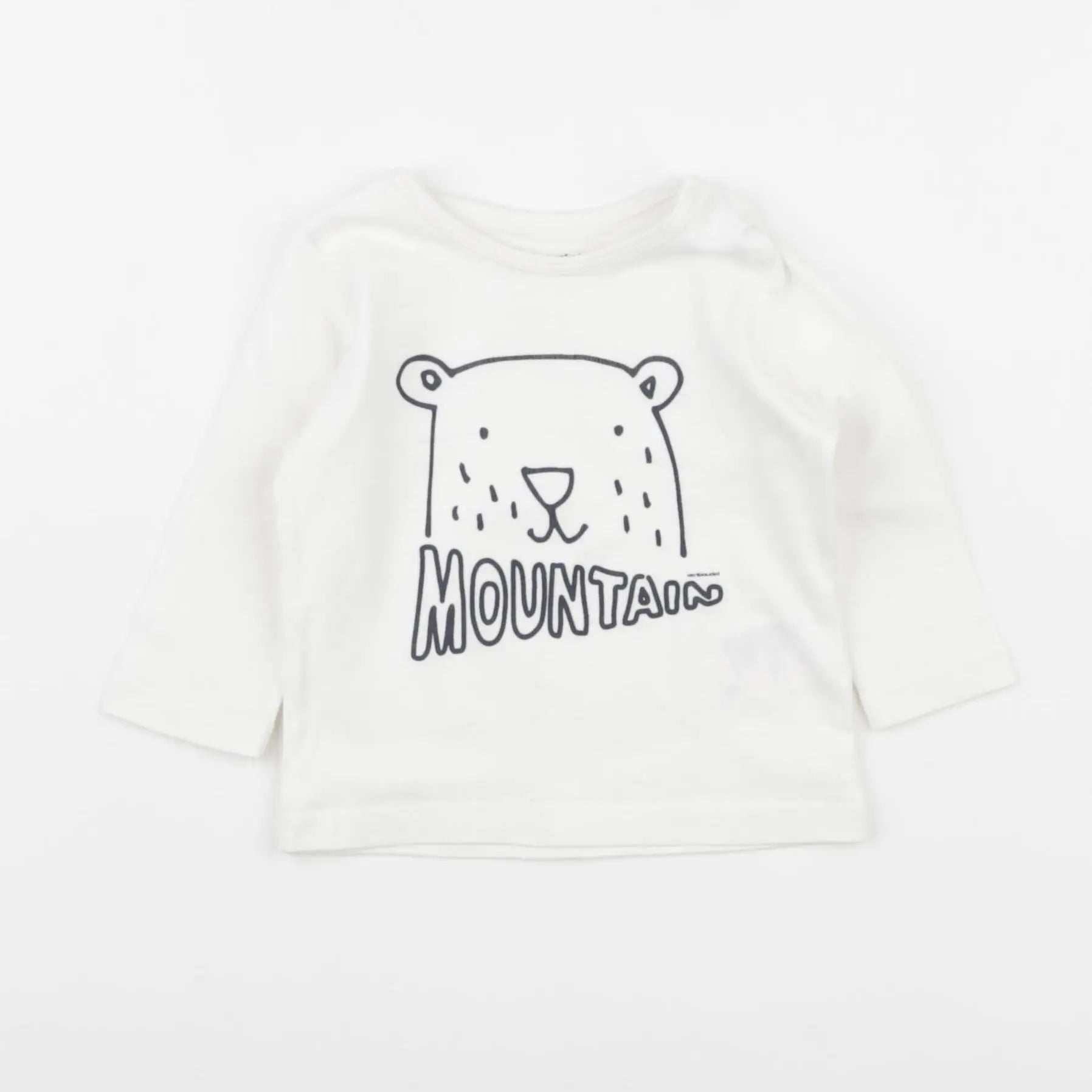 Vertbaudet - tee-shirt blanc - 3 mois